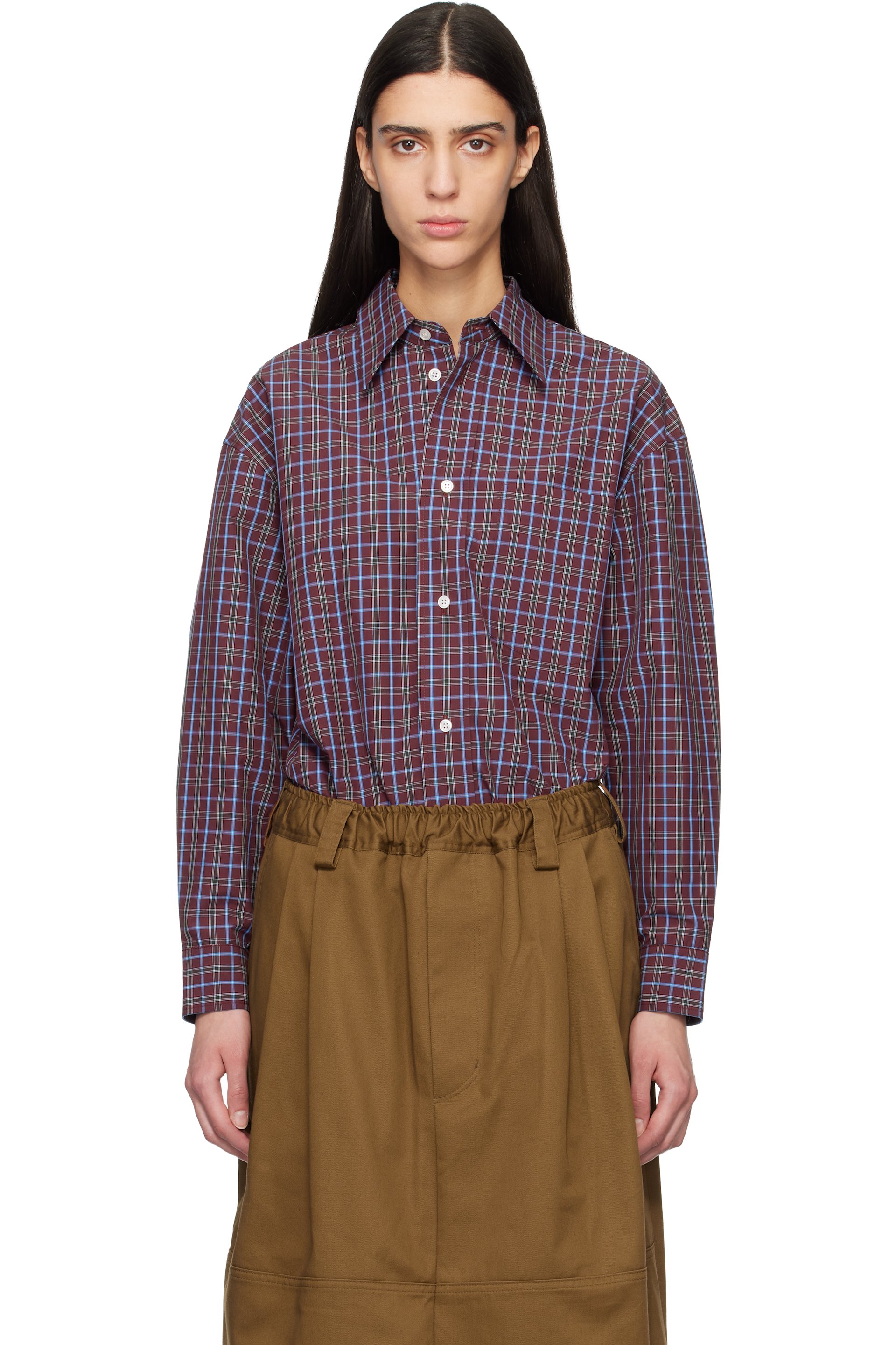 Meryll Rogge - Burgundy Classic Shirt