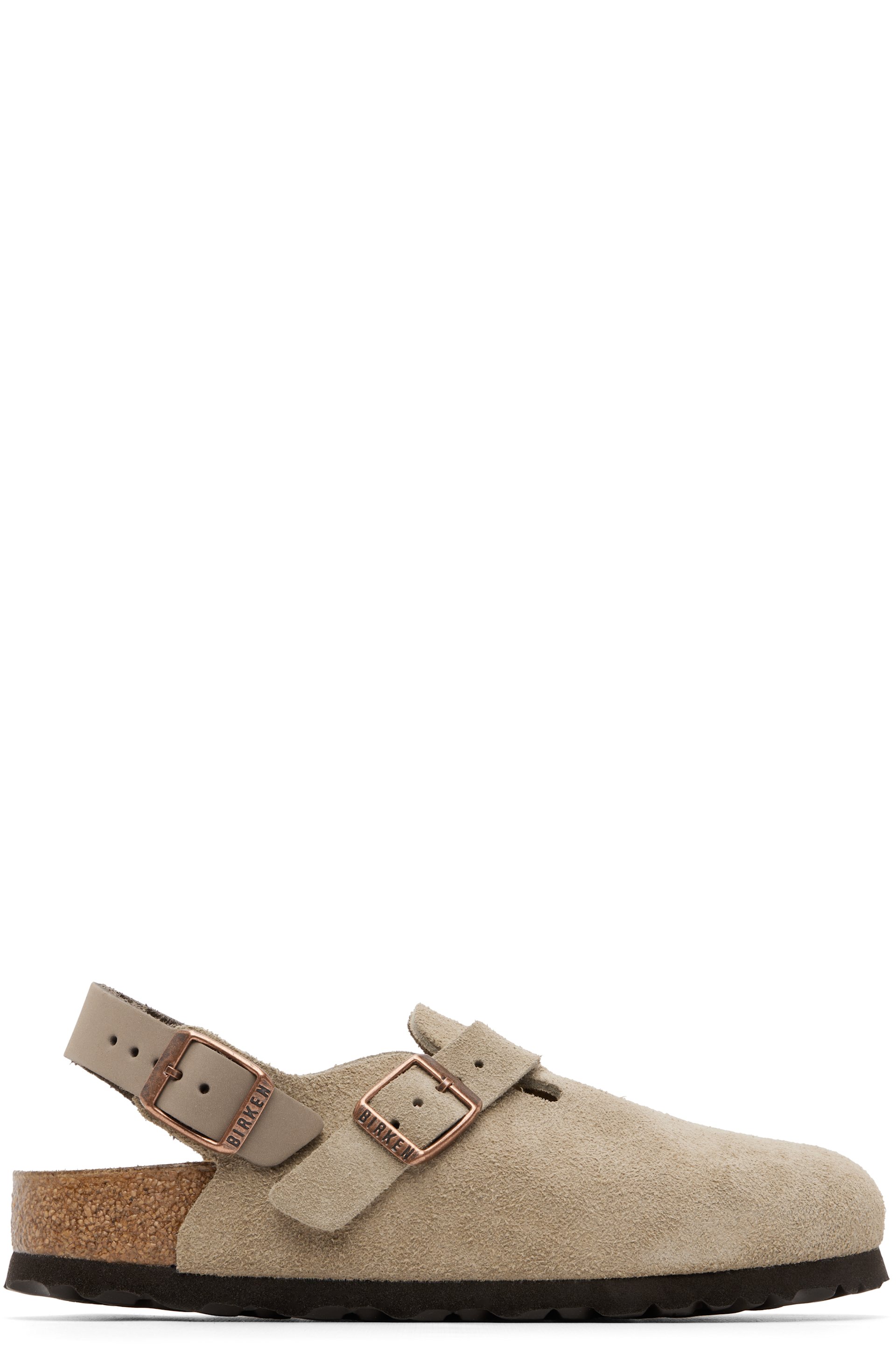 Birkenstock - 灰褐色 Narrow Tokio 穆勒鞋