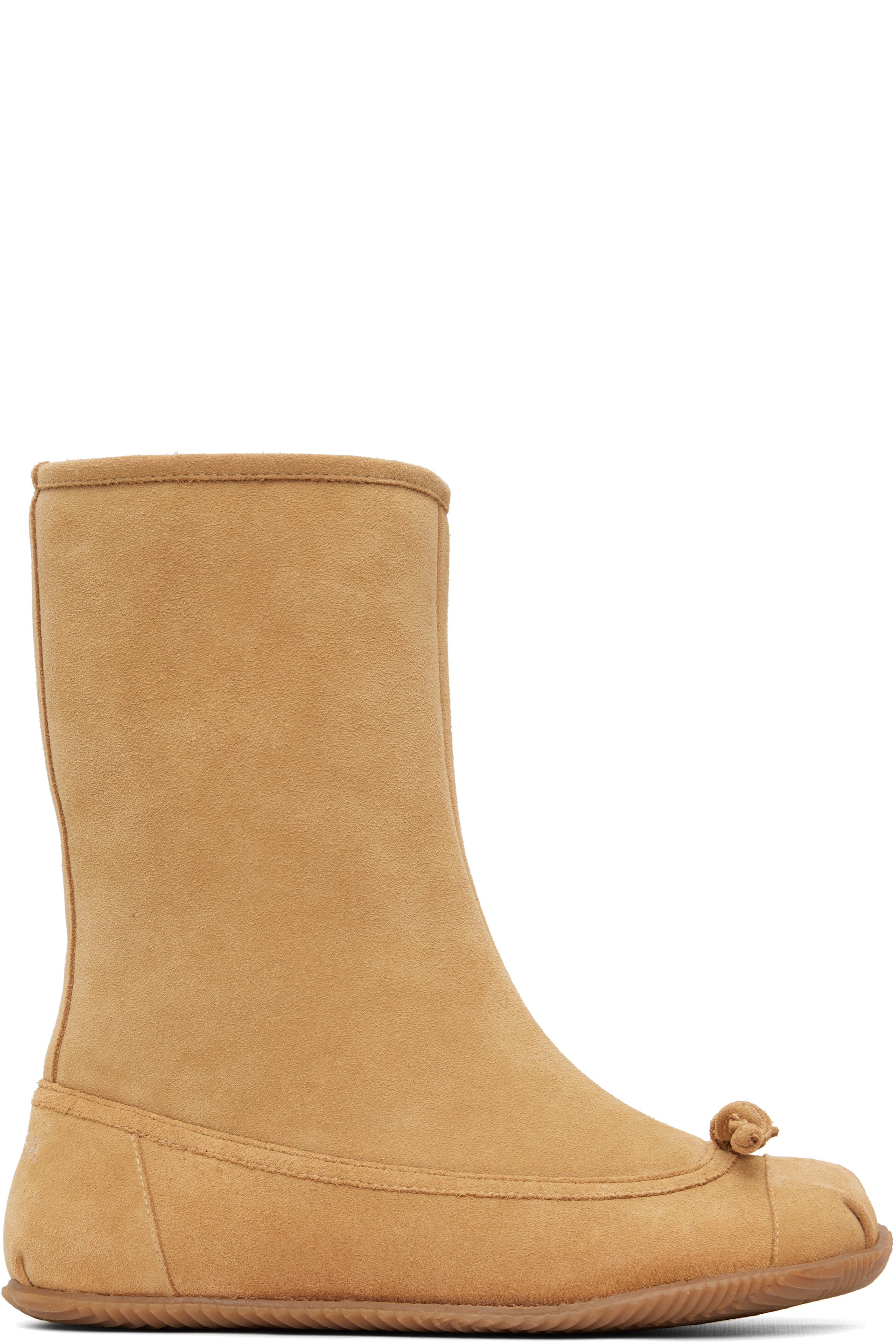 ABRA - Bottes hautes Baby beiges