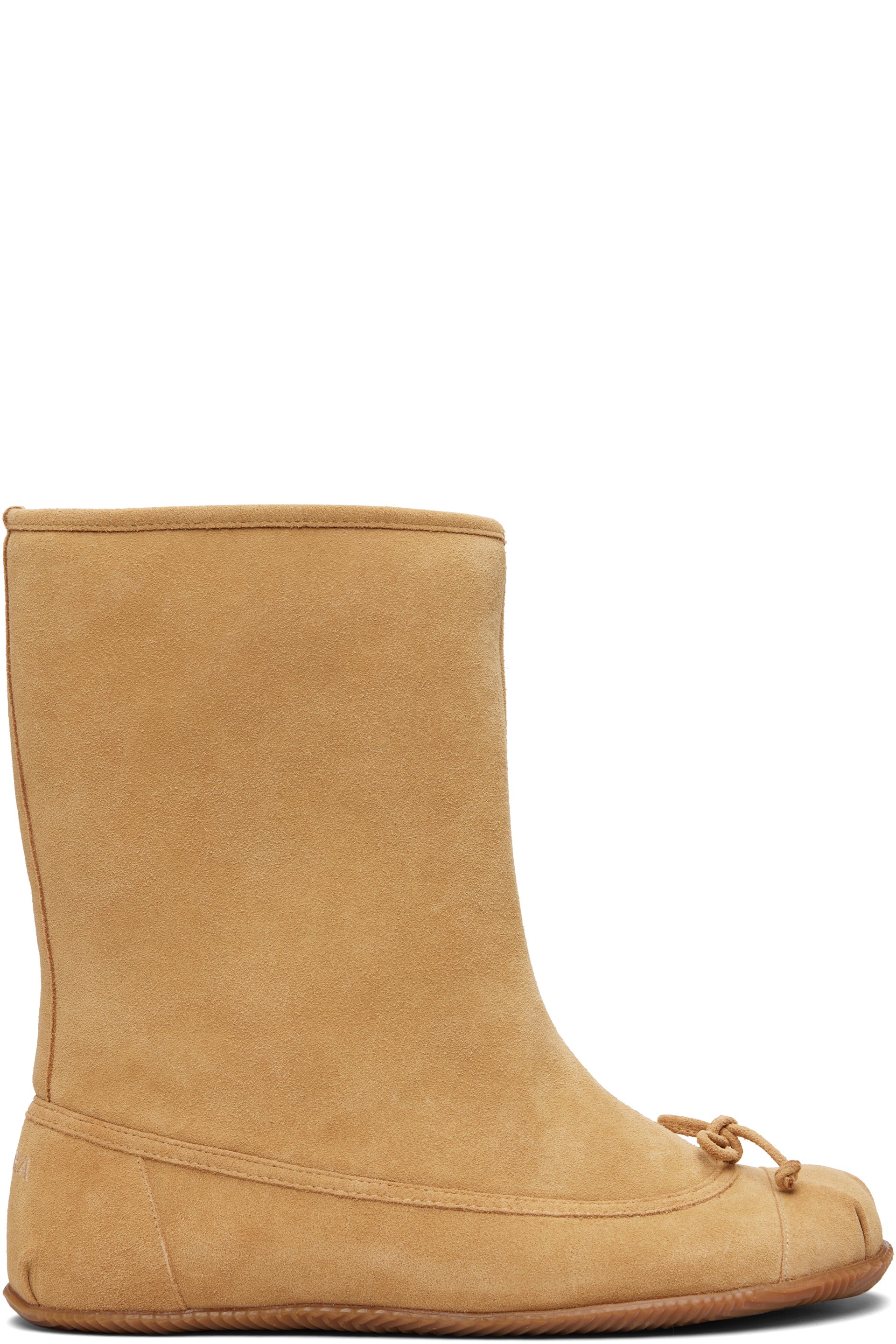 ABRA - Tan Tall Baby Boots