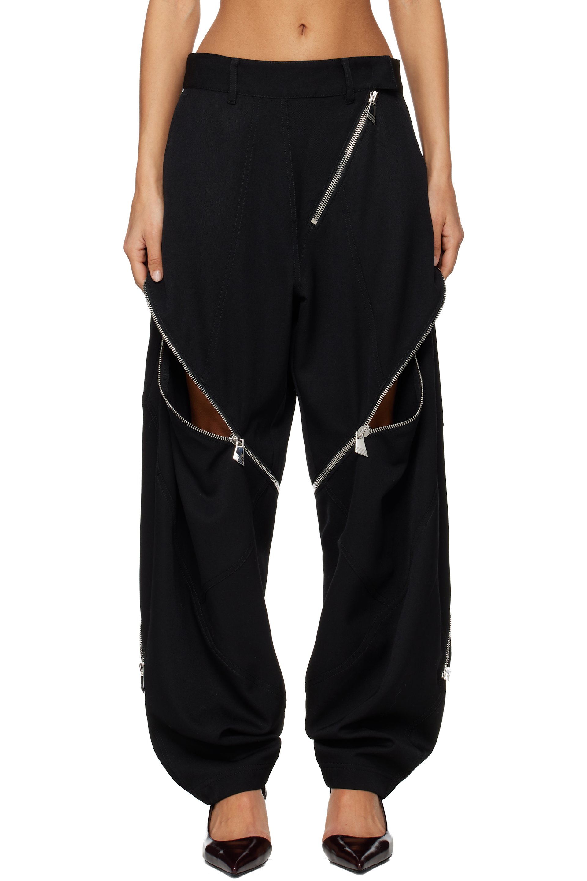 The Attico - Pantalon long noir