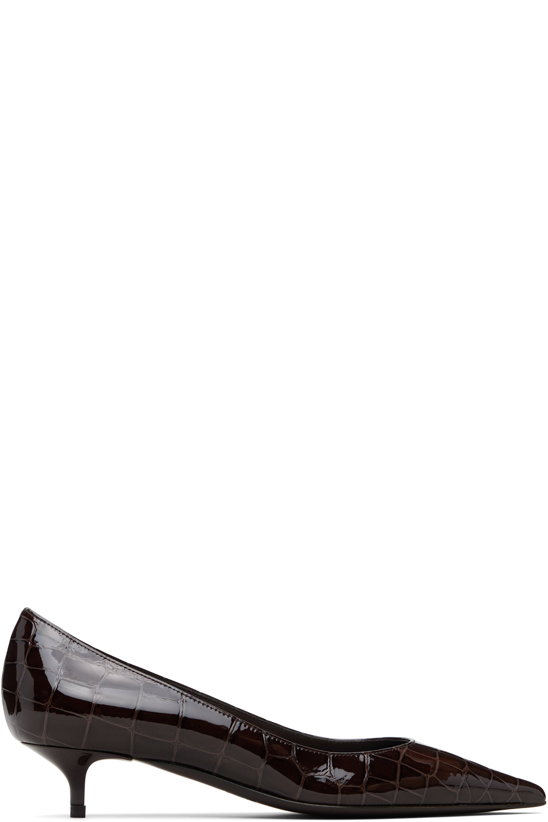 Jimmy Choo - Chaussures à talon Amelia brunes