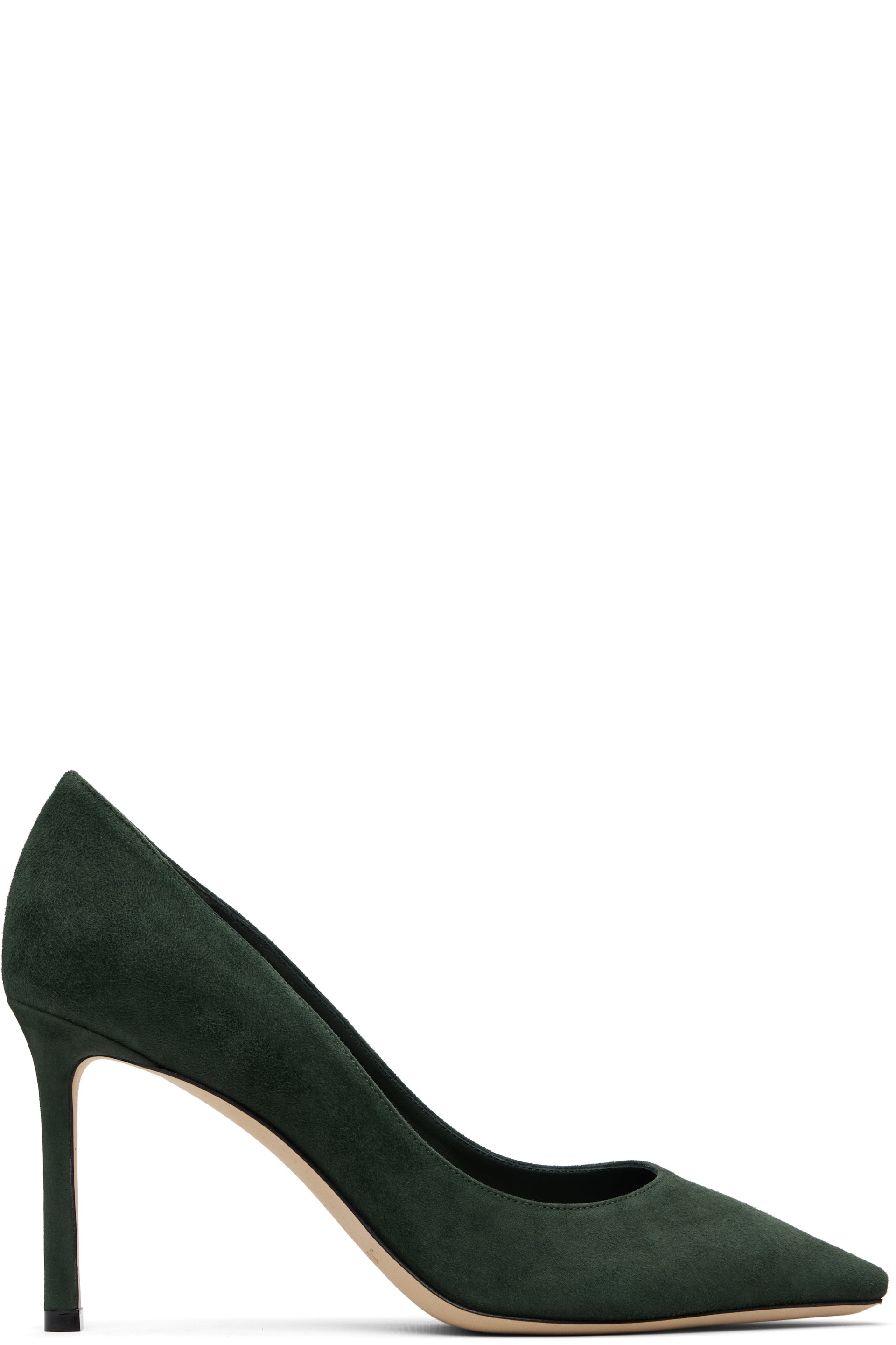 Jimmy Choo - Chaussures à talon Romy 85 vertes