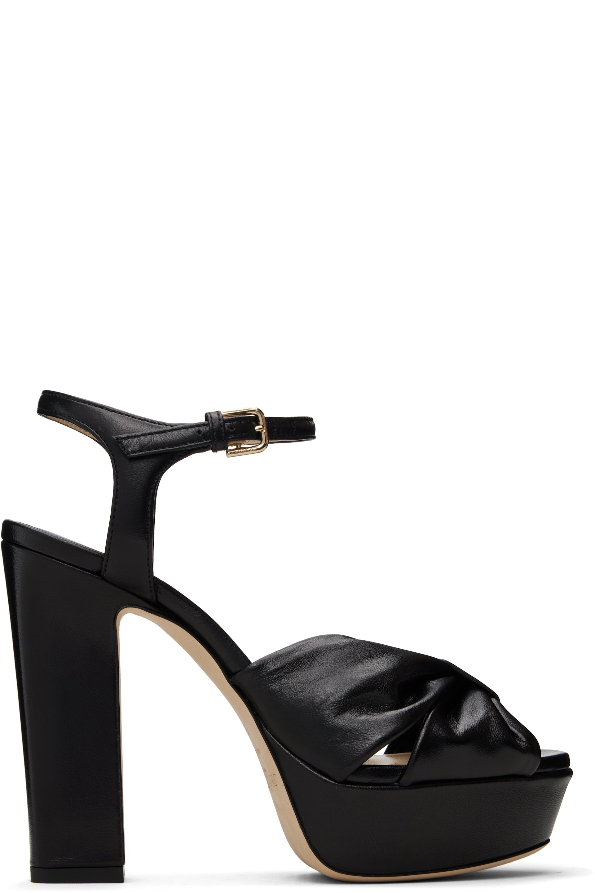 Jimmy Choo - Sandales à plateforme Heloise 120 noires