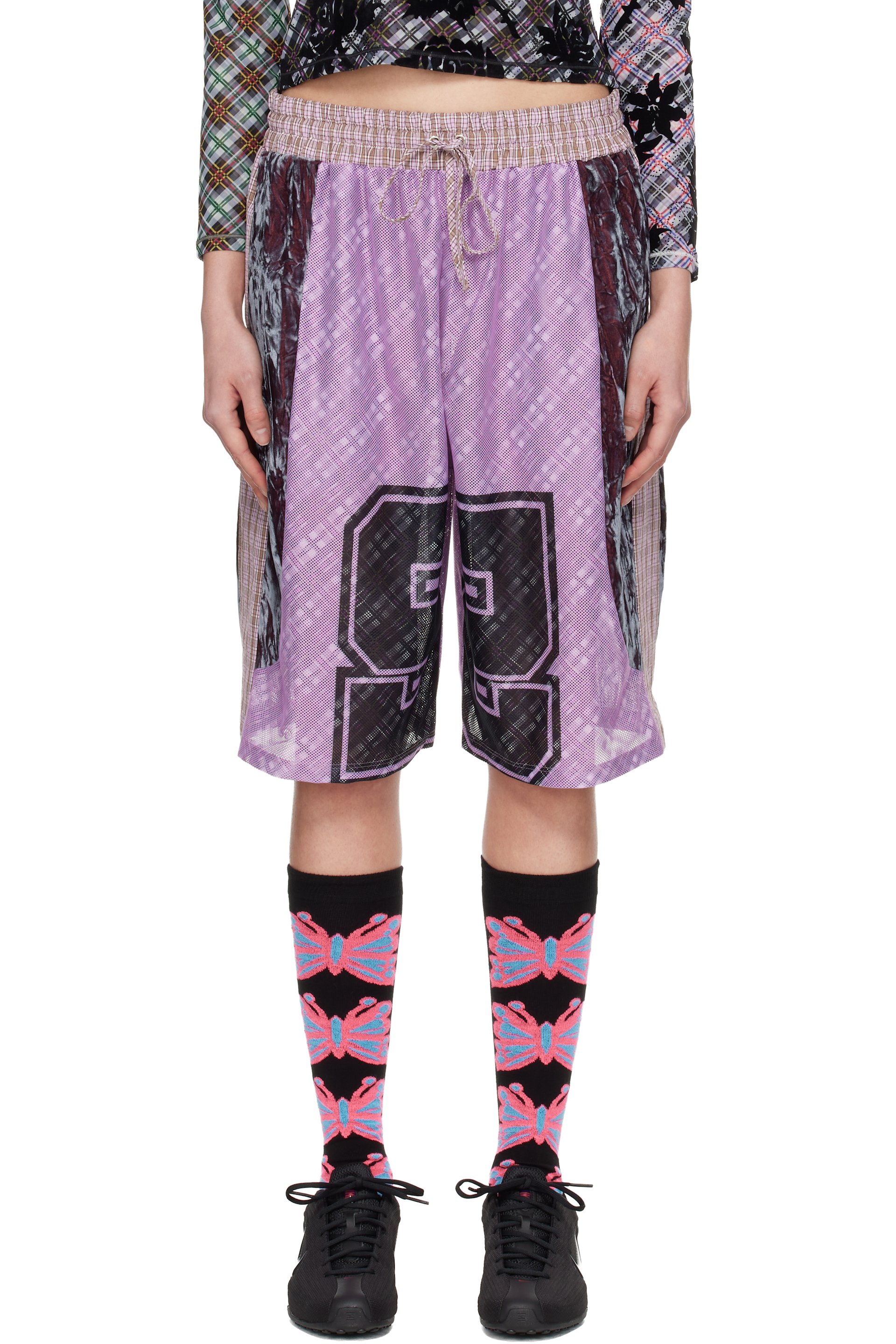 Chopova Lowena - Short de basketball mauve