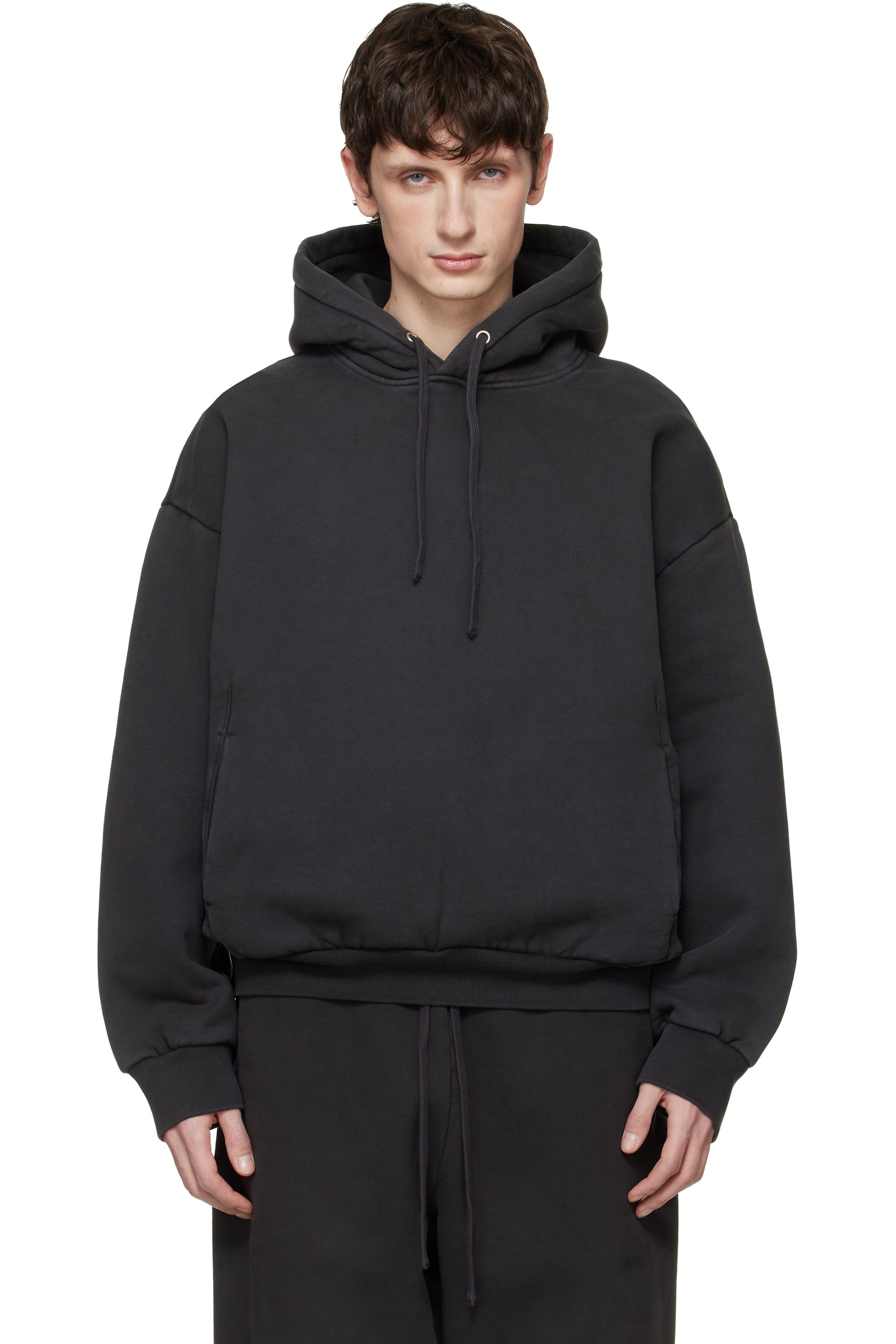 SKIMS - ブラック Heavyweight Fleece フーディ