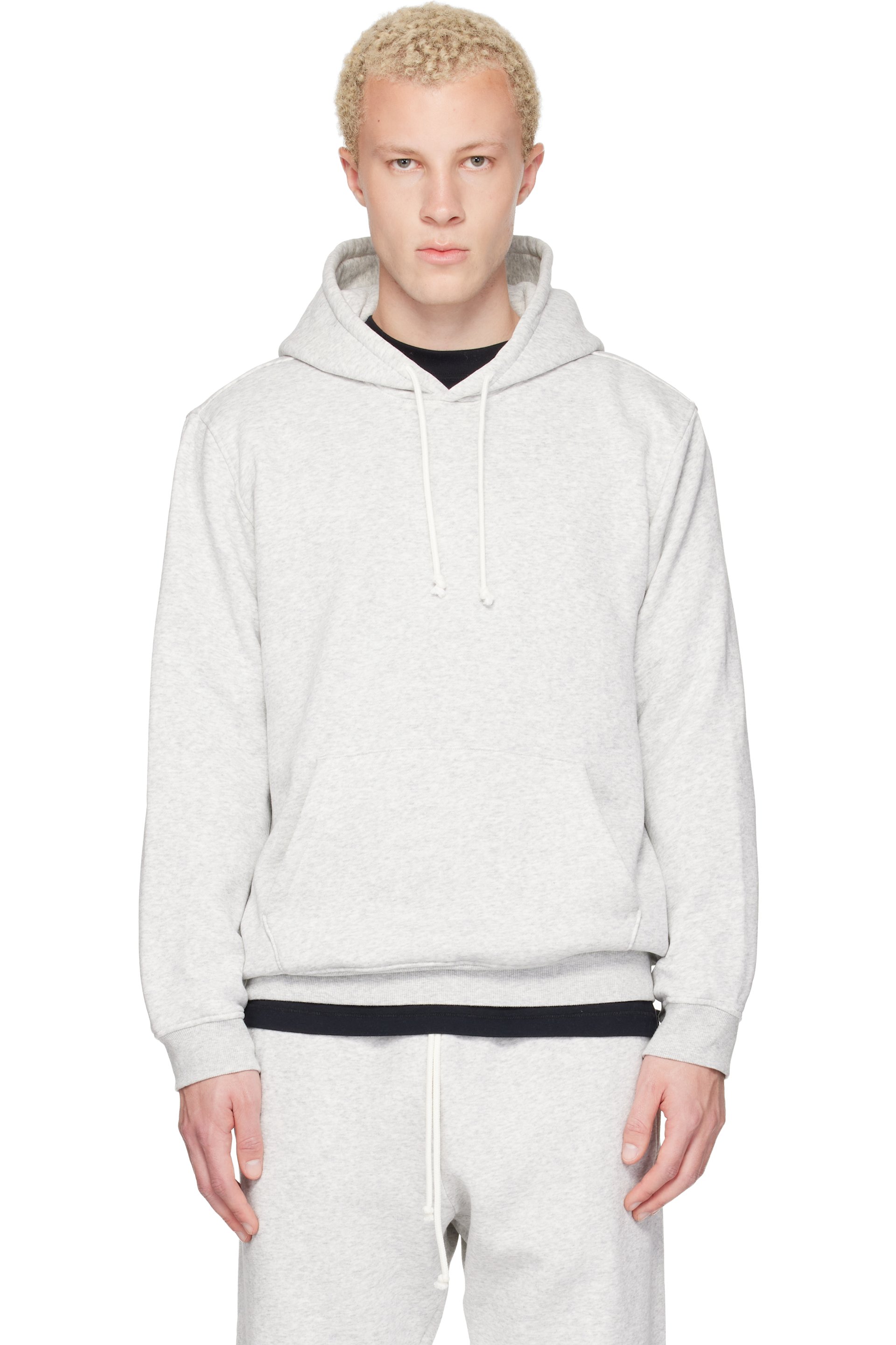 SKIMS - グレー Fleece Lounge Classic フーディ