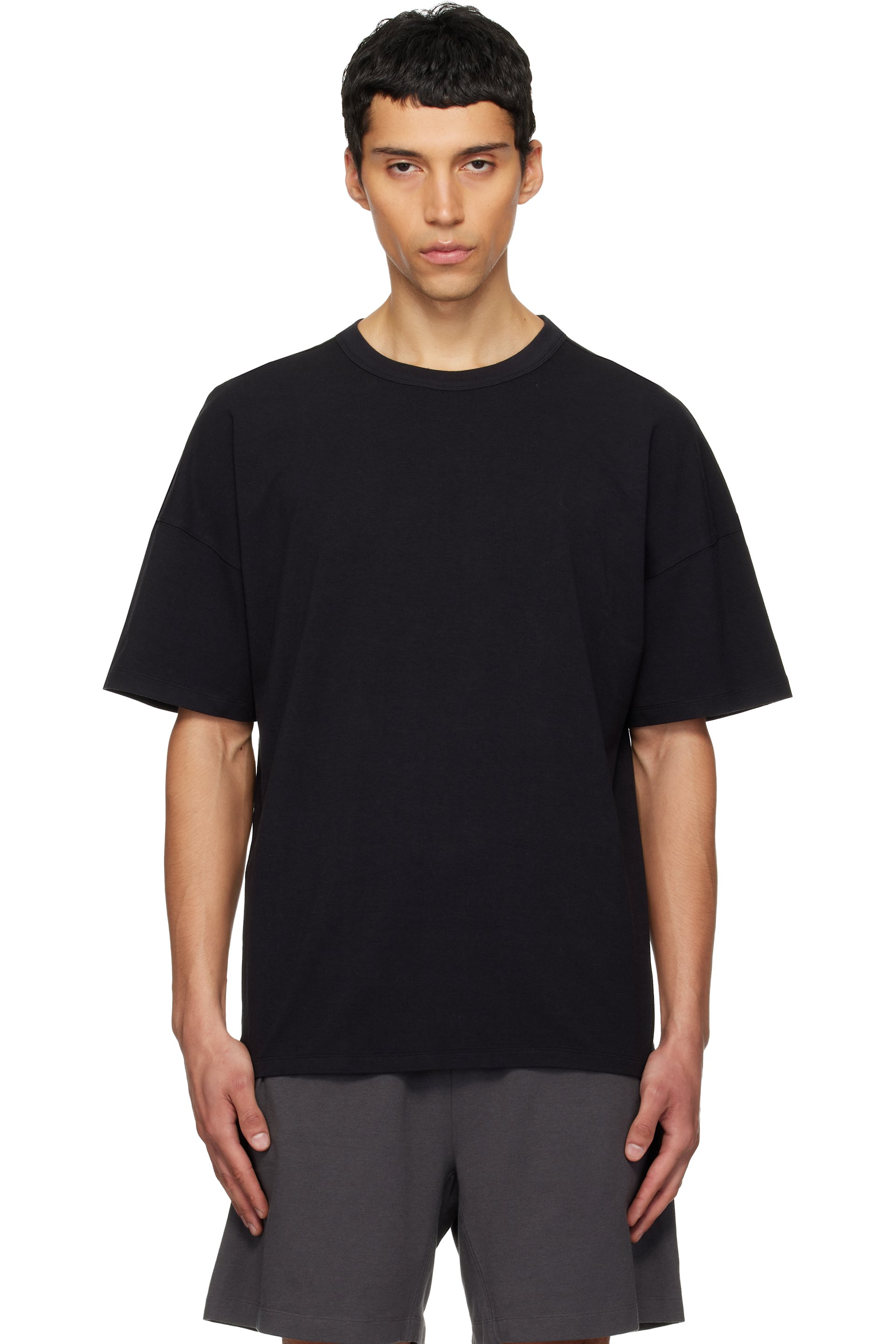 SKIMS - ブラック Jersey Lounge リラックス Tシャツ