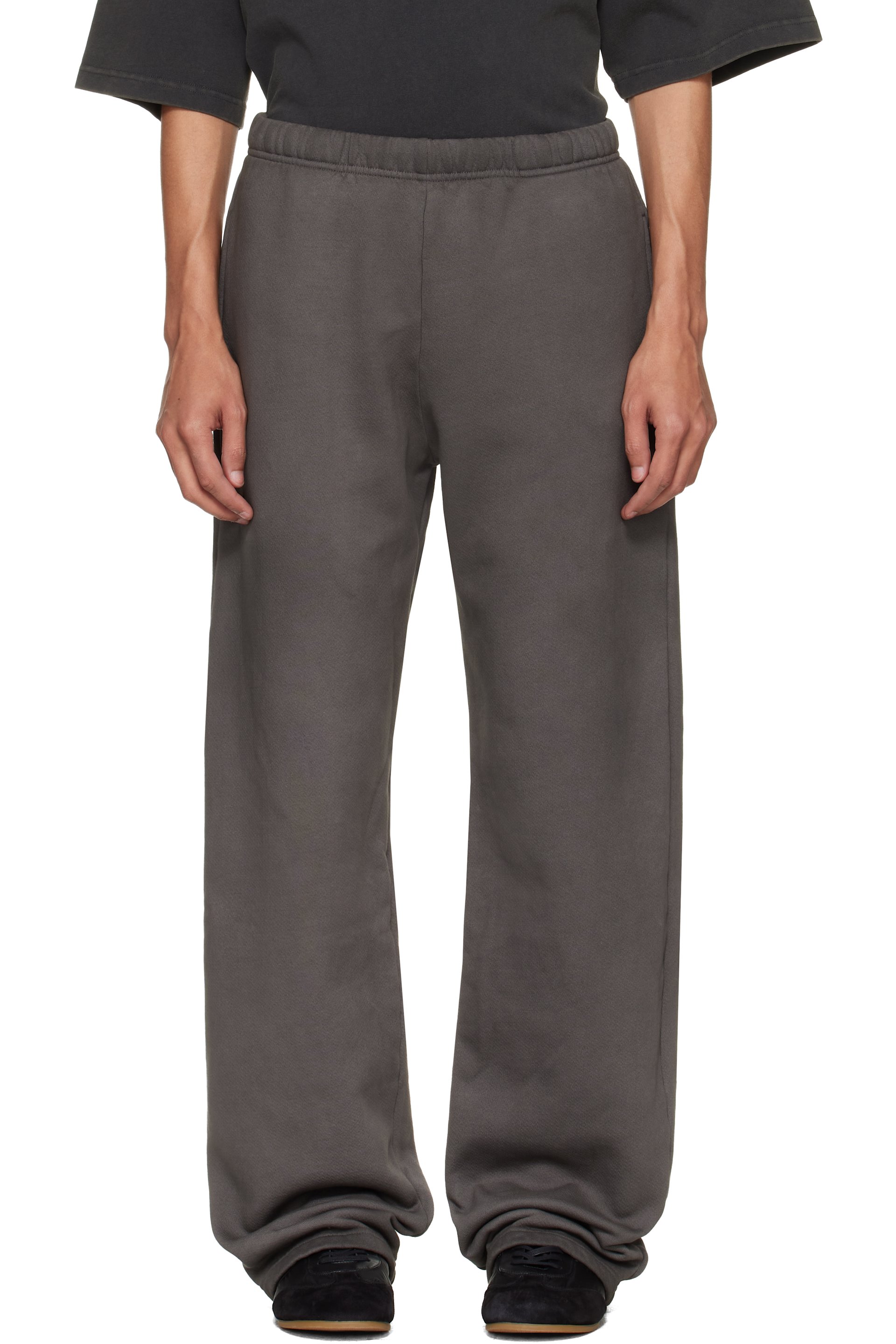 Les Tien - Gray Heavyweight Puddle Sweatpants