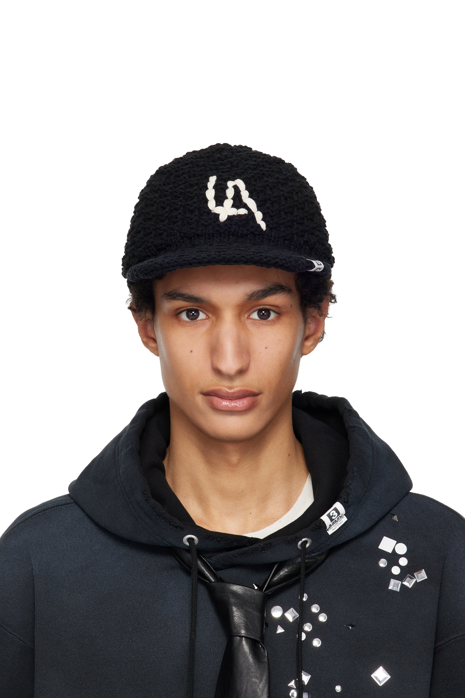 Maison MIHARA YASUHIRO - Black 'LA' Knit Cap