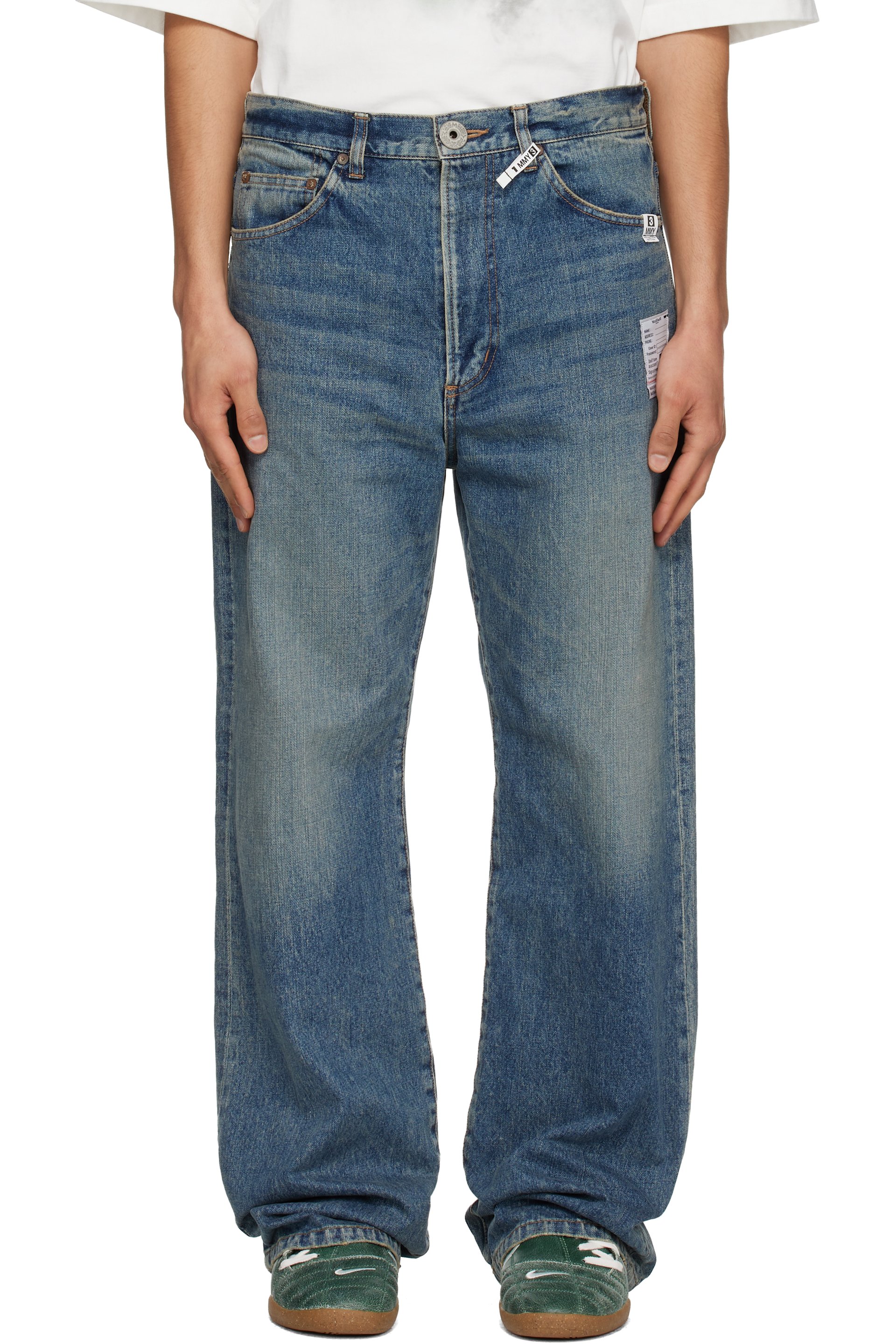 Maison MIHARA YASUHIRO - Blue Flared Jeans