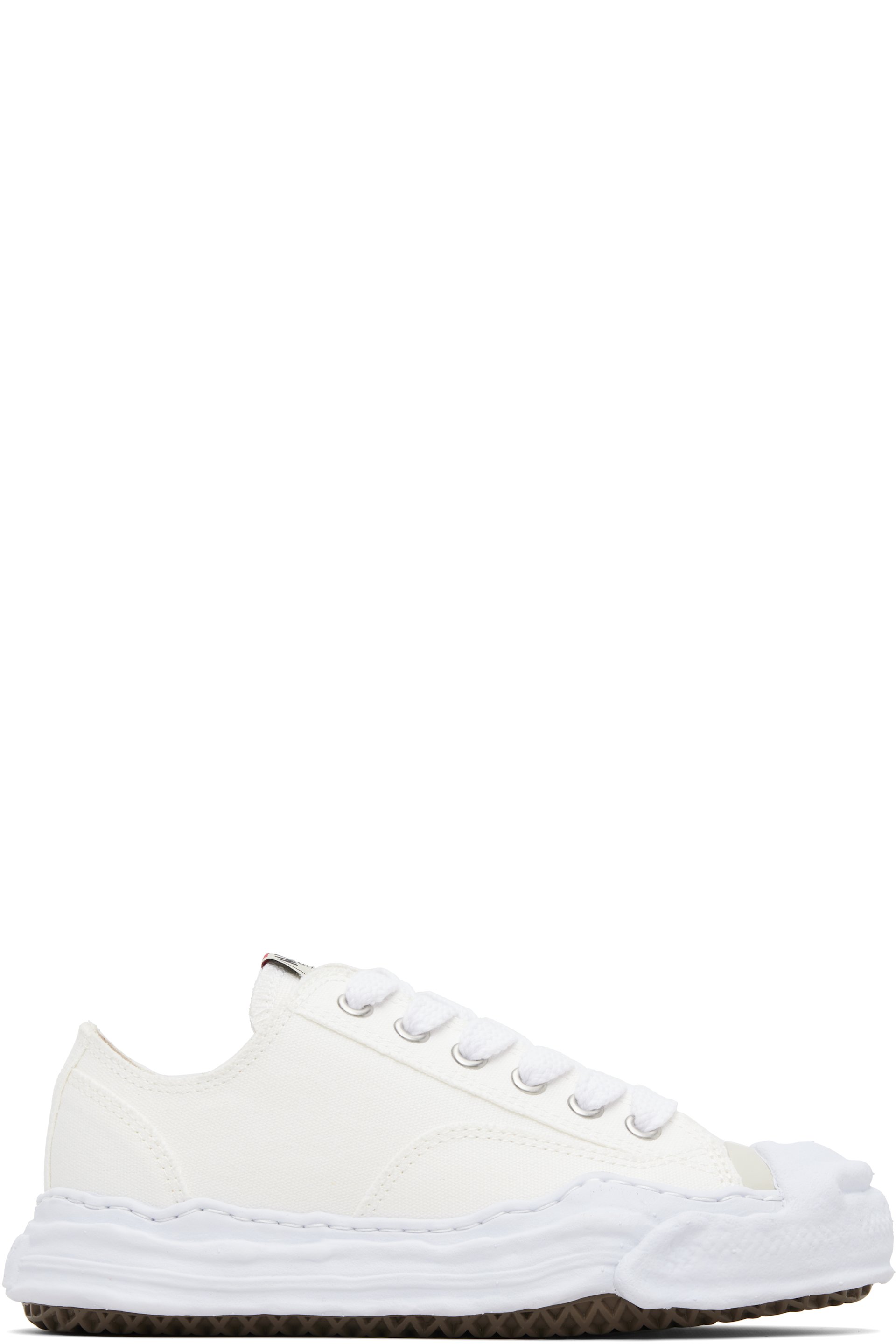 Maison MIHARA YASUHIRO - Off-White 'Hank' OG Sole Canvas Low-Top Sneakers