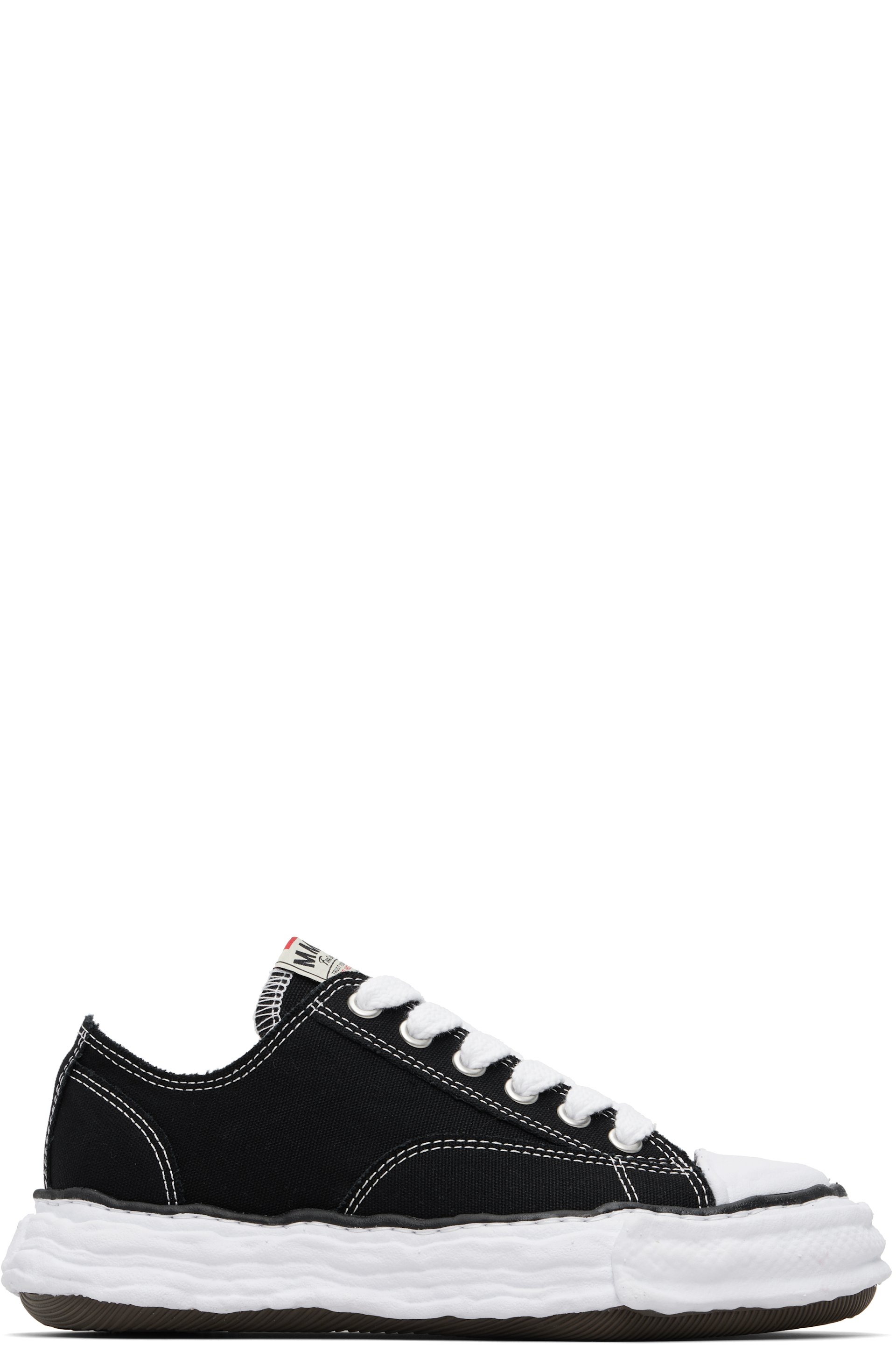 Maison MIHARA YASUHIRO - Black Peterson23 OG Sole Canvas Low-Top Sneakers