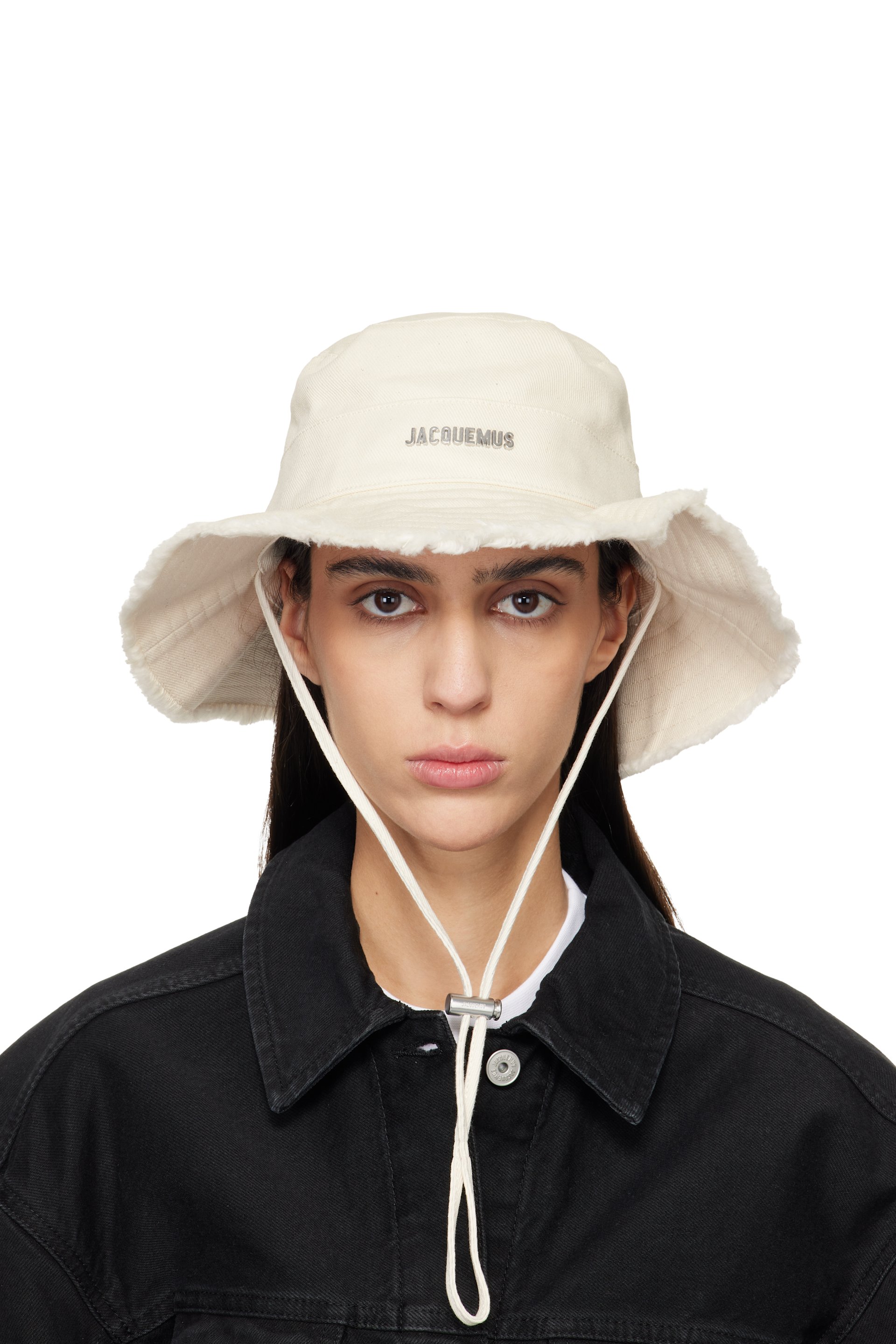 JACQUEMUS - Chapeau bob Artichaut blanc cassé - Les classiques