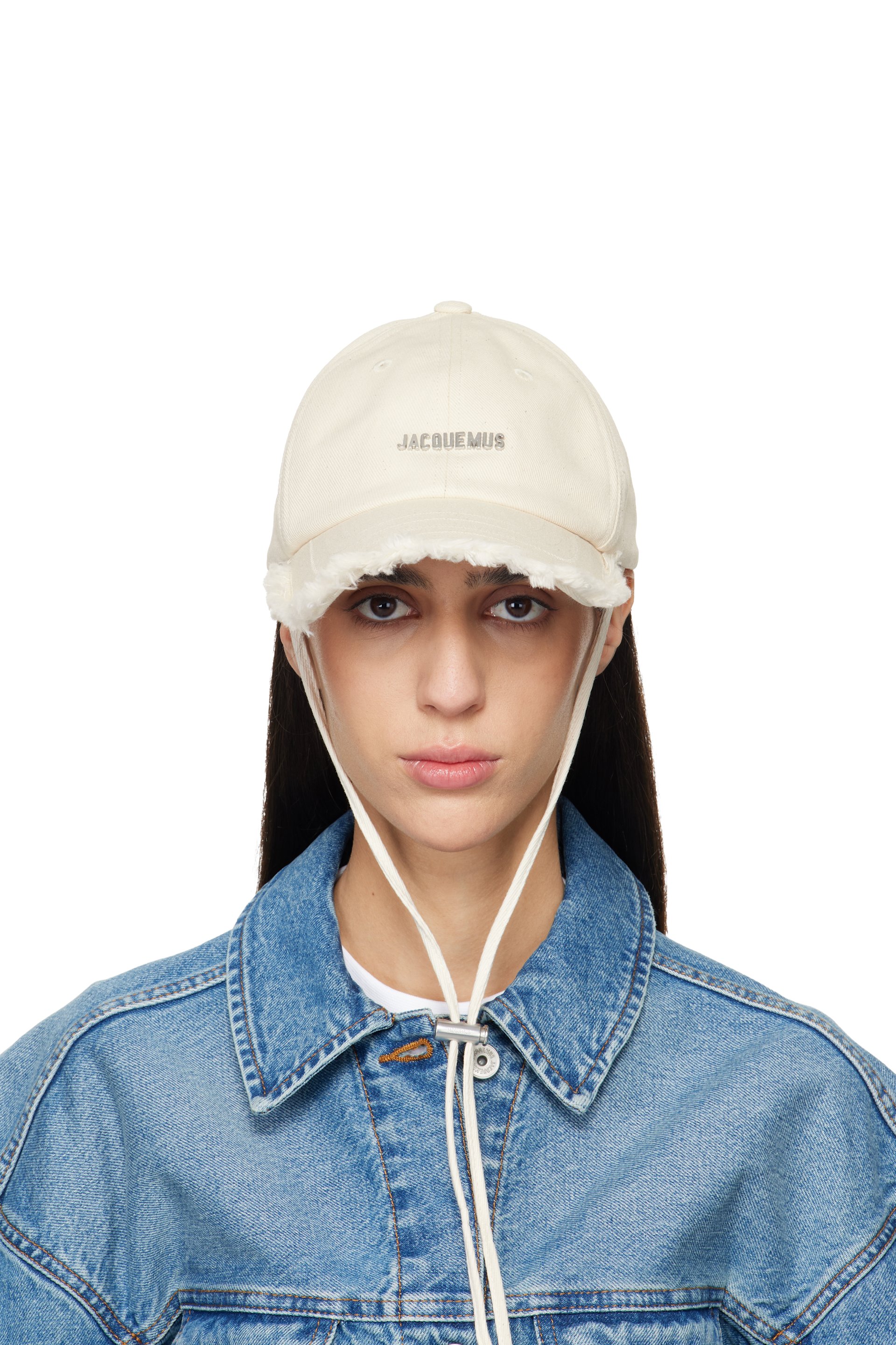 JACQUEMUS - Off-White Les Classiques 'The Artichaut' Denim Cap