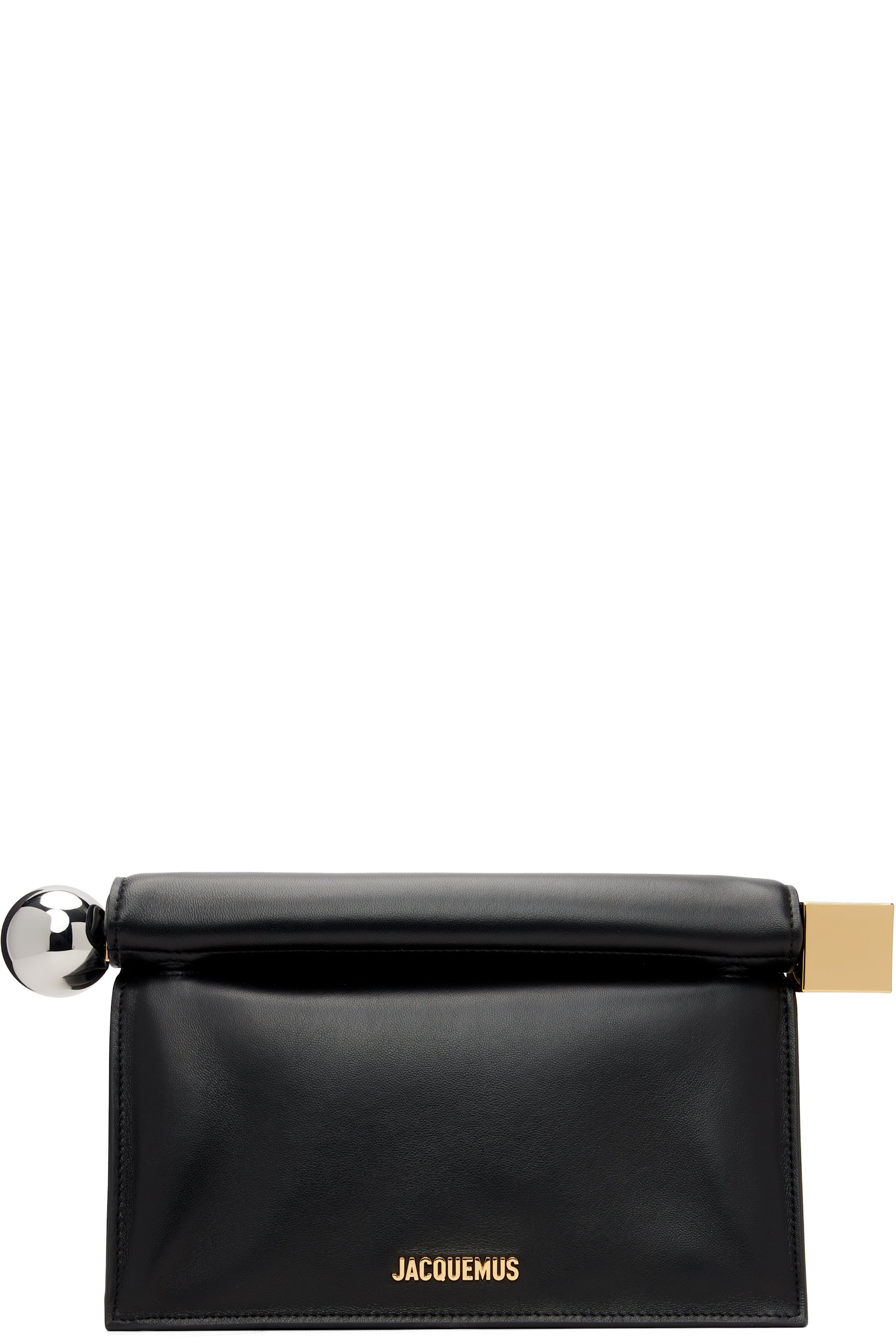 JACQUEMUS - Black Les Classiques 'The Rond Carré' Clutch