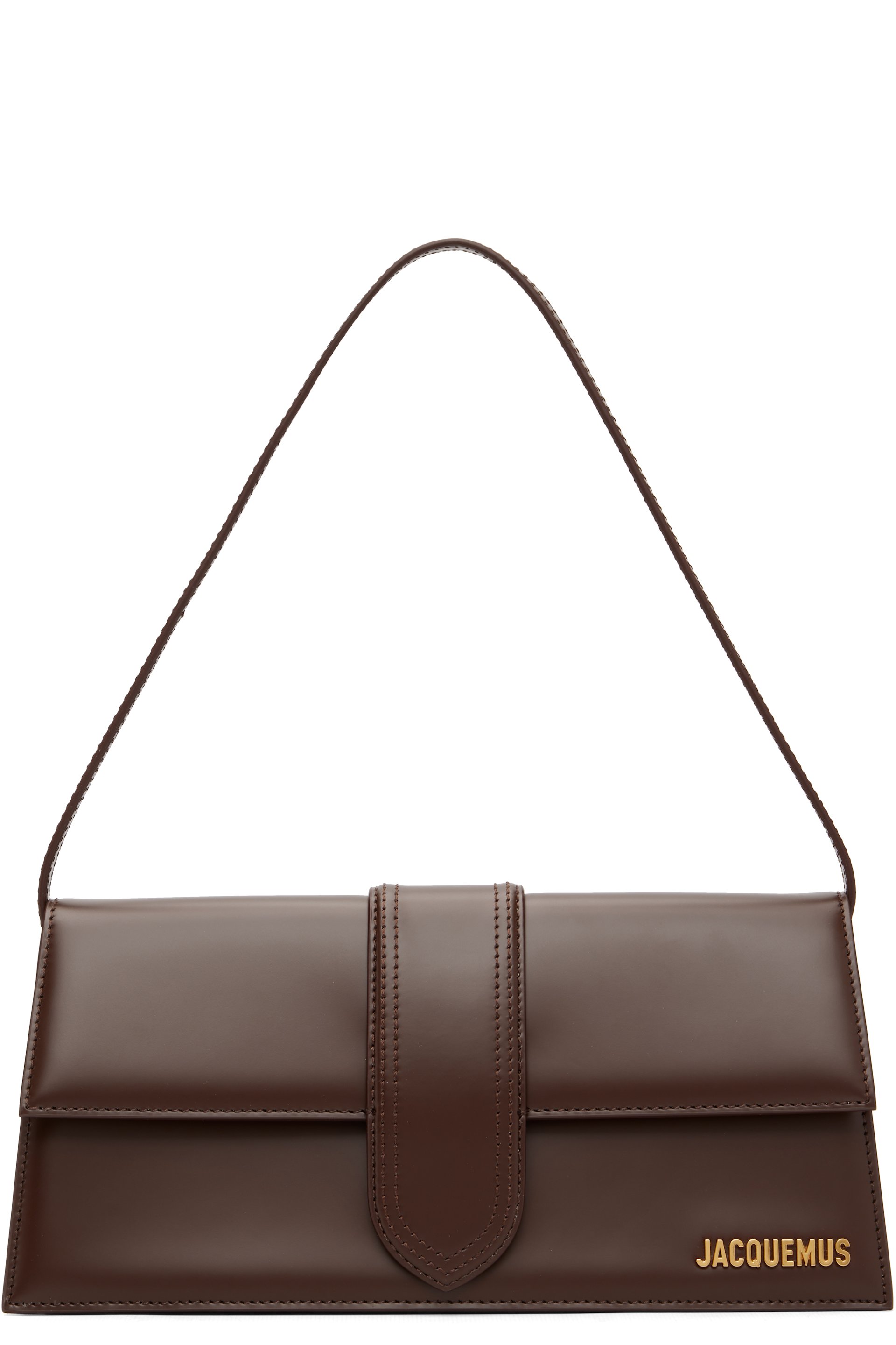 JACQUEMUS - Sac long Bambino brun