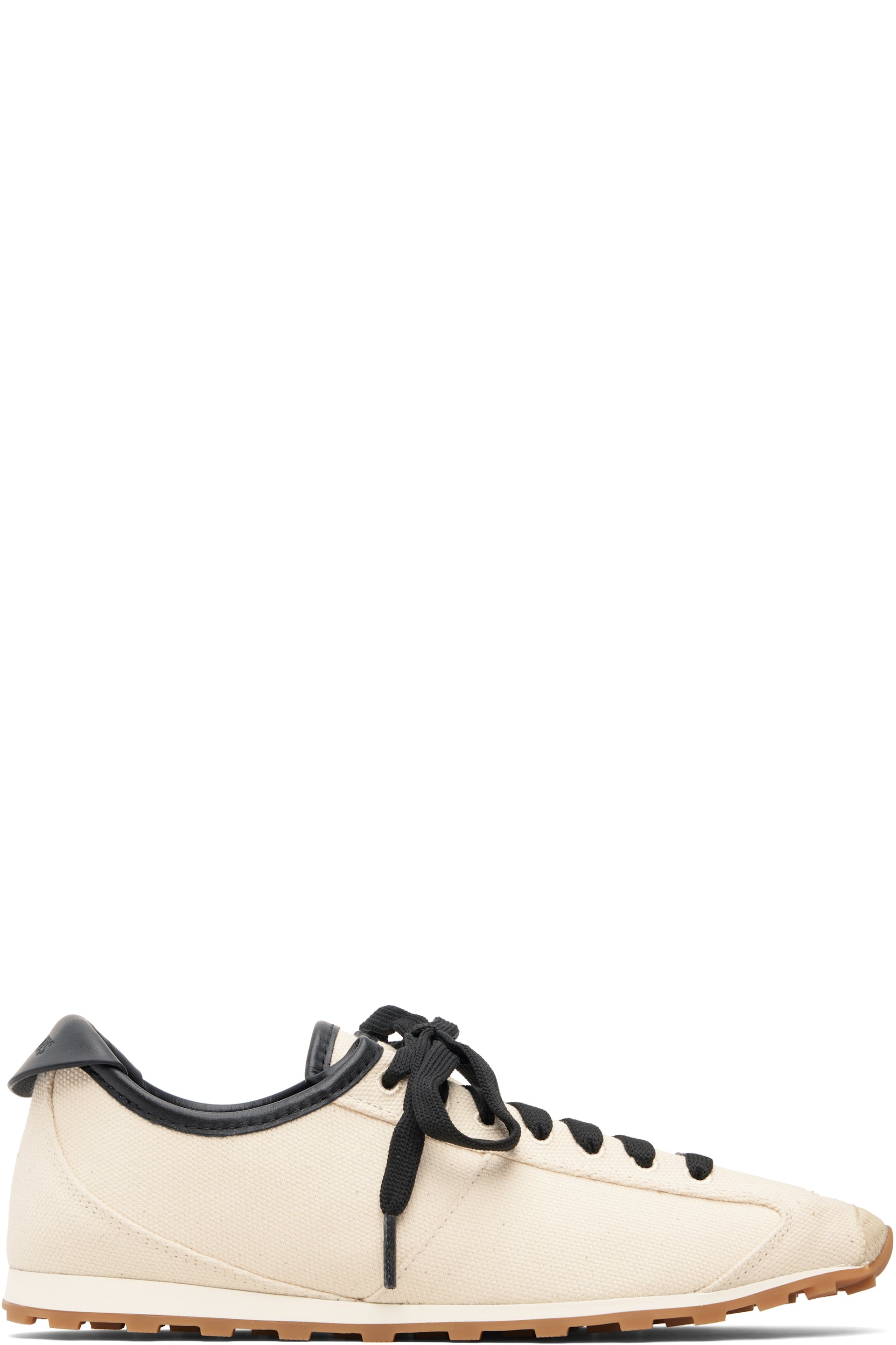 JACQUEMUS - Baskets de tennis beiges