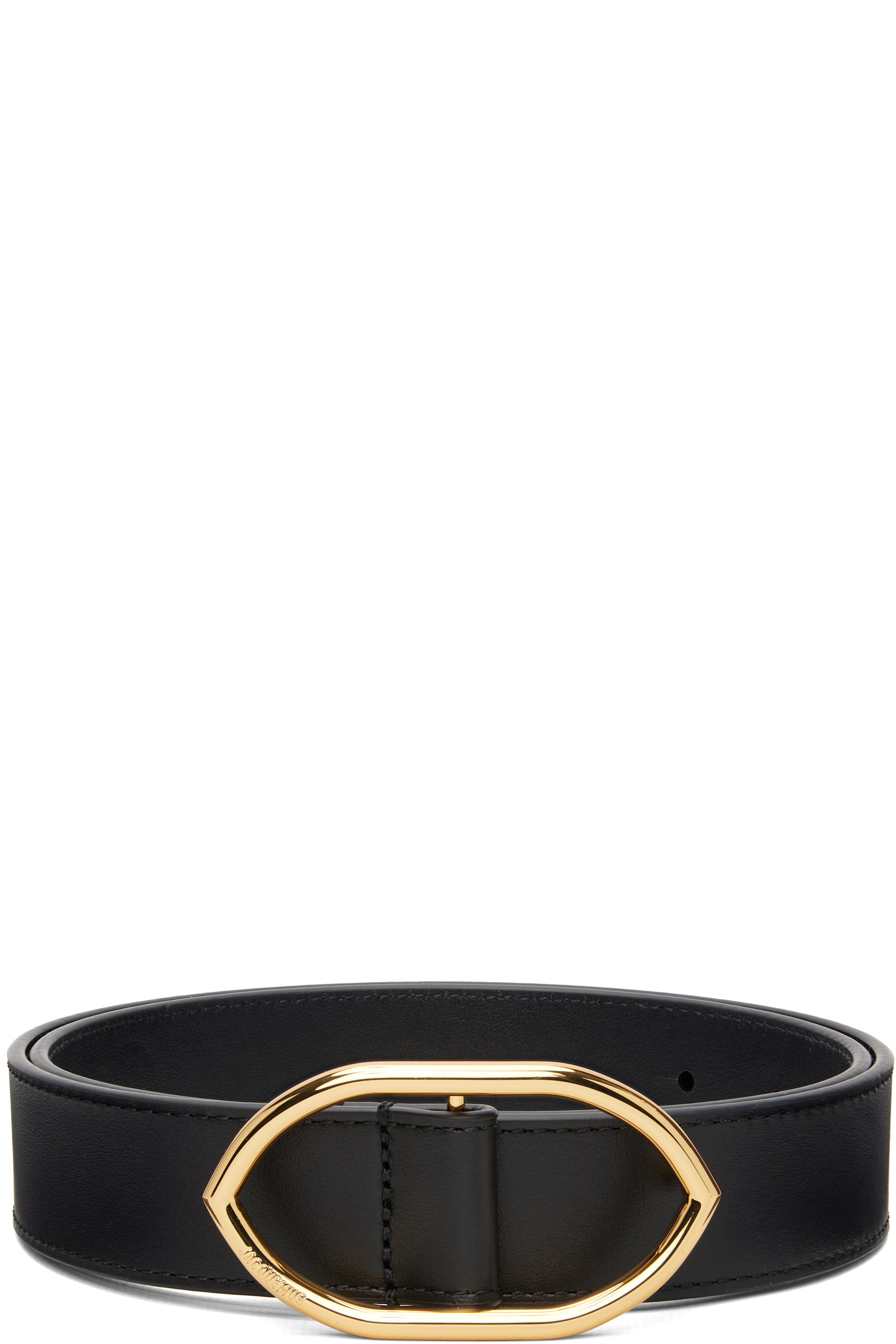 JACQUEMUS - Black 'La Ceinture Calisson' Belt
