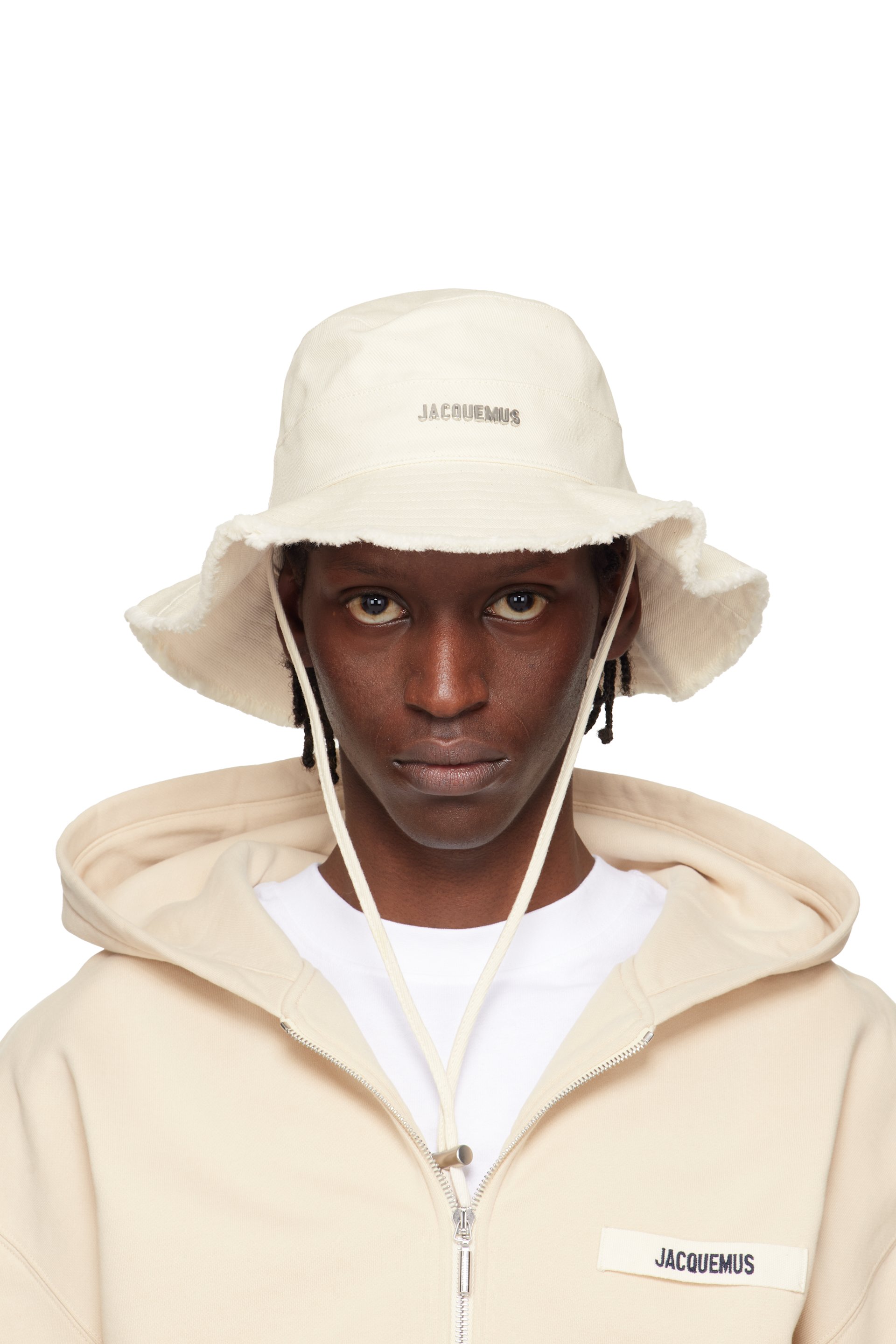 JACQUEMUS - Off-White Les Classiques 'The Artichaut' Bucket Hat