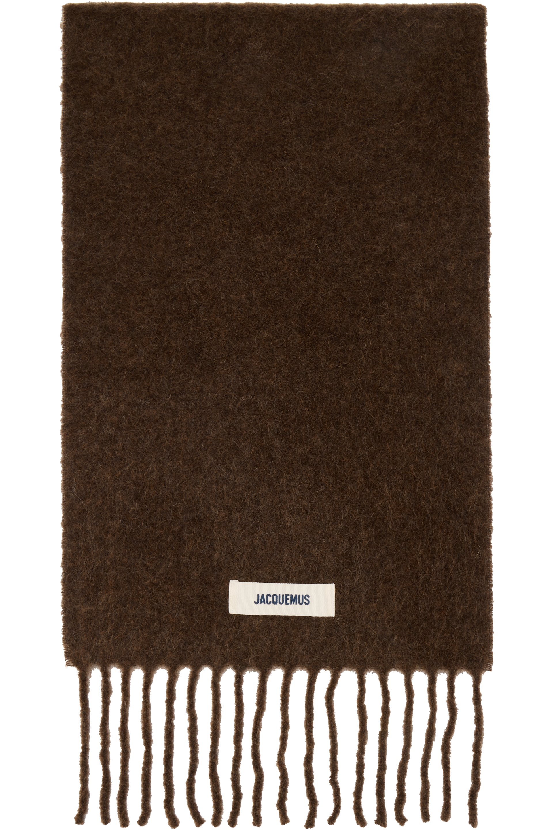 JACQUEMUS - Brown La Casa 'The Carro' Scarf