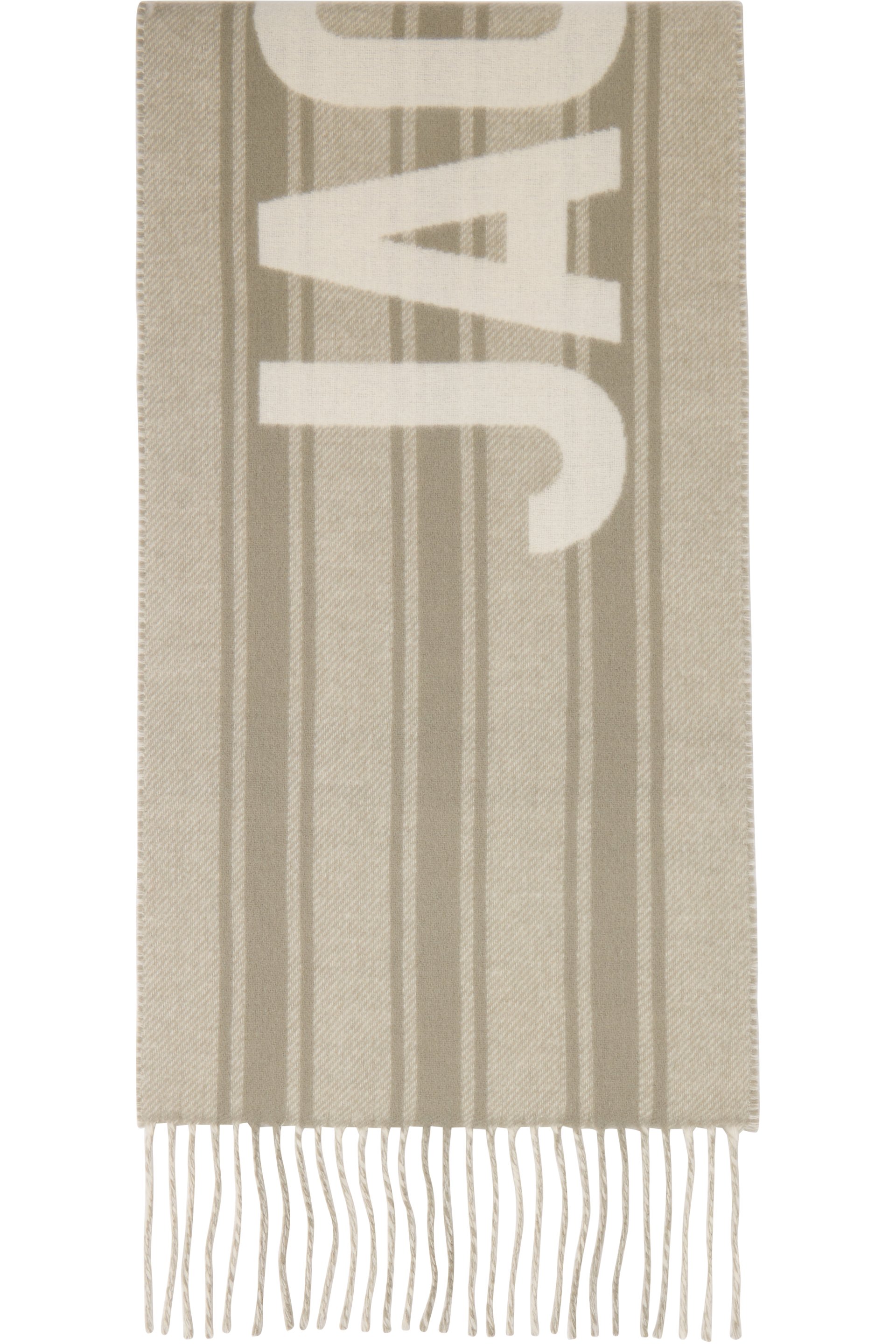 JACQUEMUS - Gray 'The Jacquemus' Scarf
