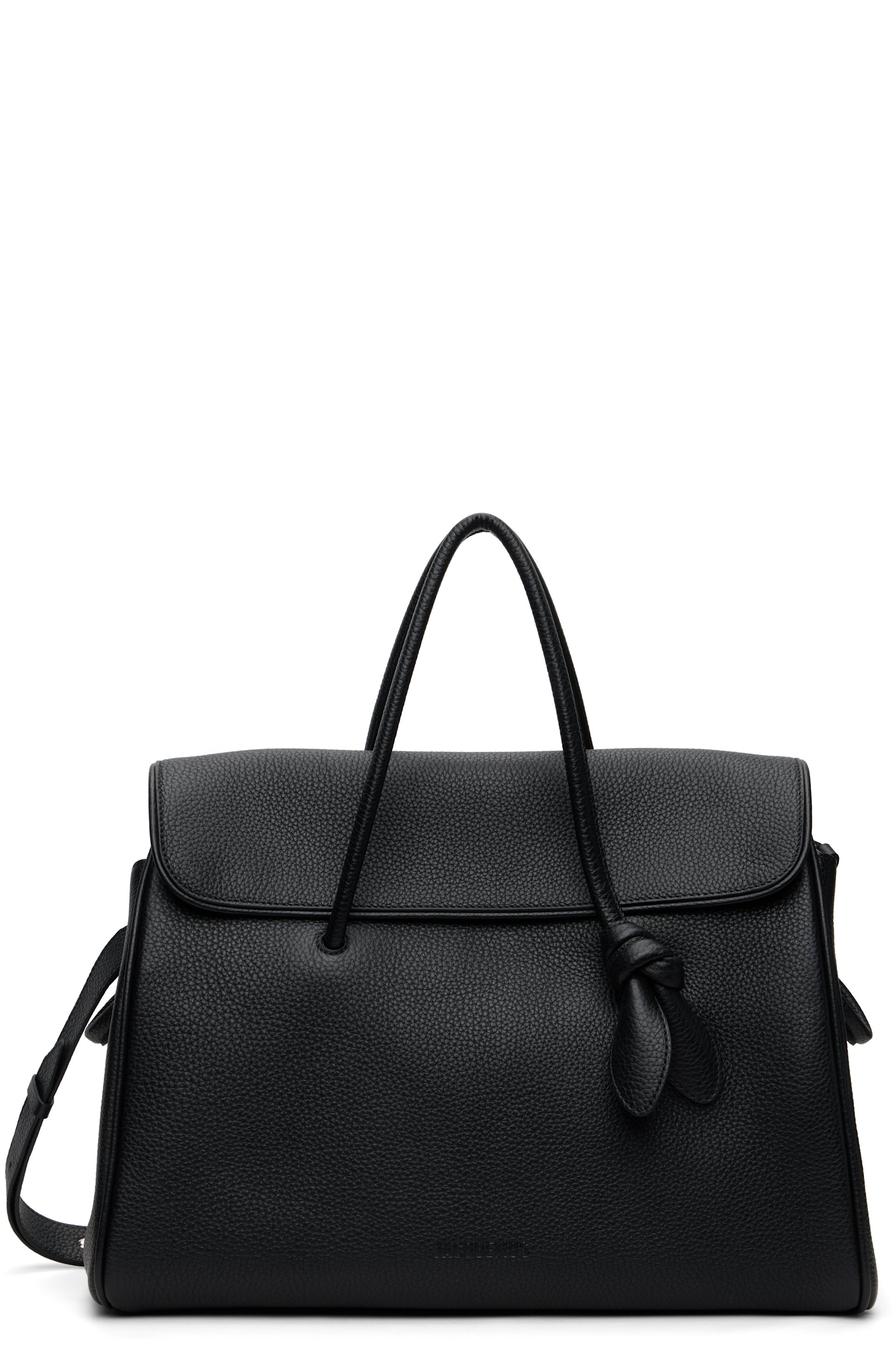 JACQUEMUS - Black 'The Turismo shopper' Carryall Tote