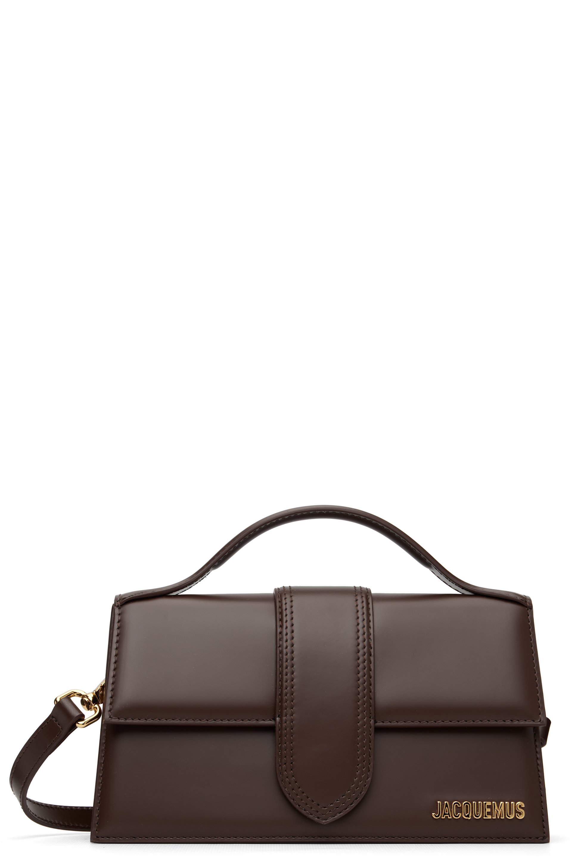 JACQUEMUS - Brown Les Classiques 'The large Bambino' Bag