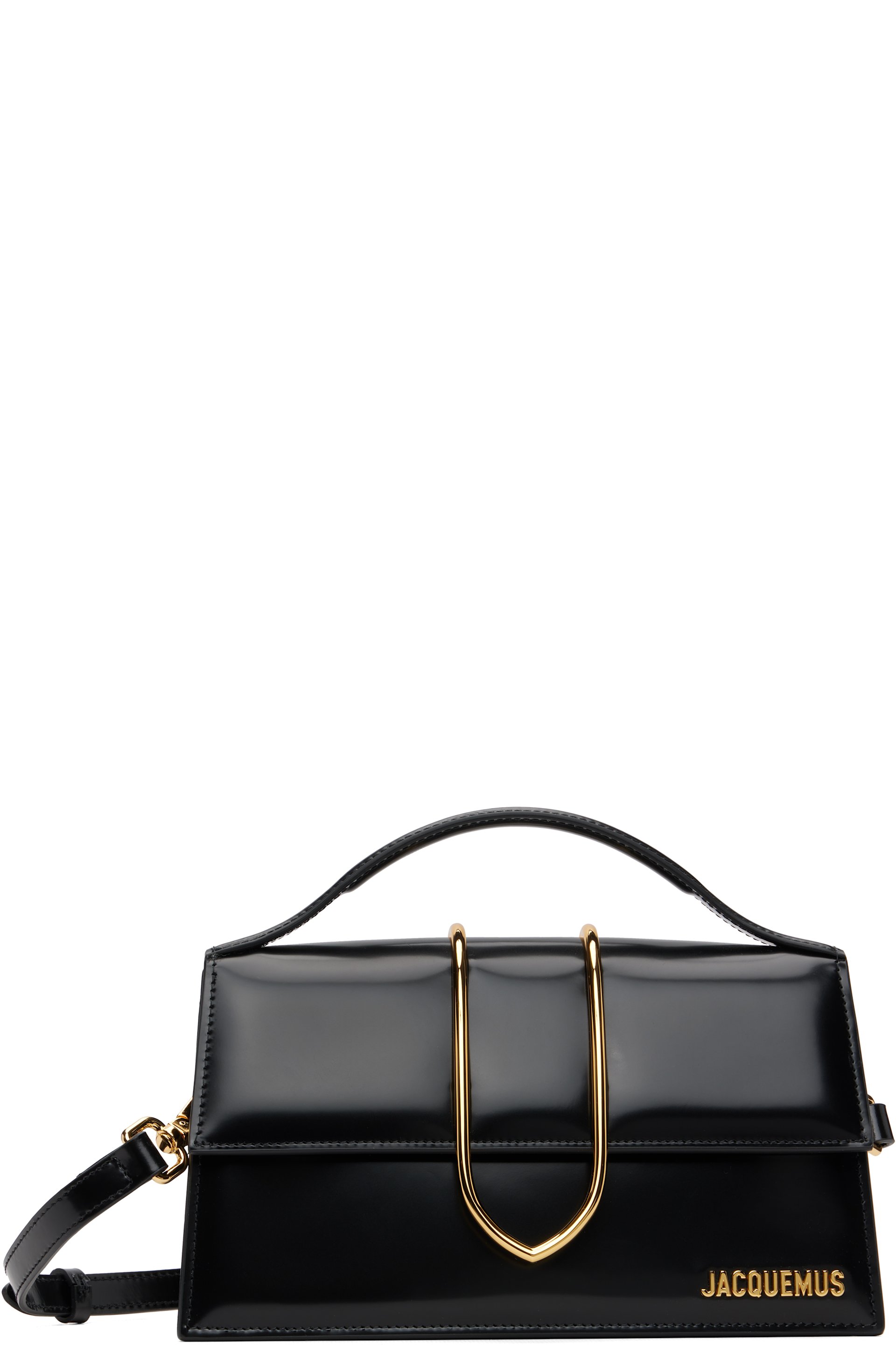 JACQUEMUS - Black La Croisière 'The large Bambino' Bag