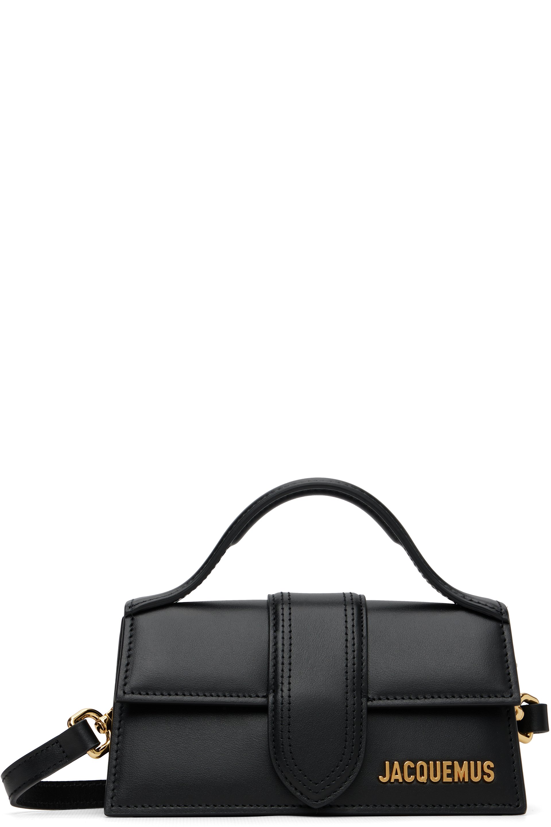 JACQUEMUS: Black Les Classiques 'The Bambino' Bag | SSENSE