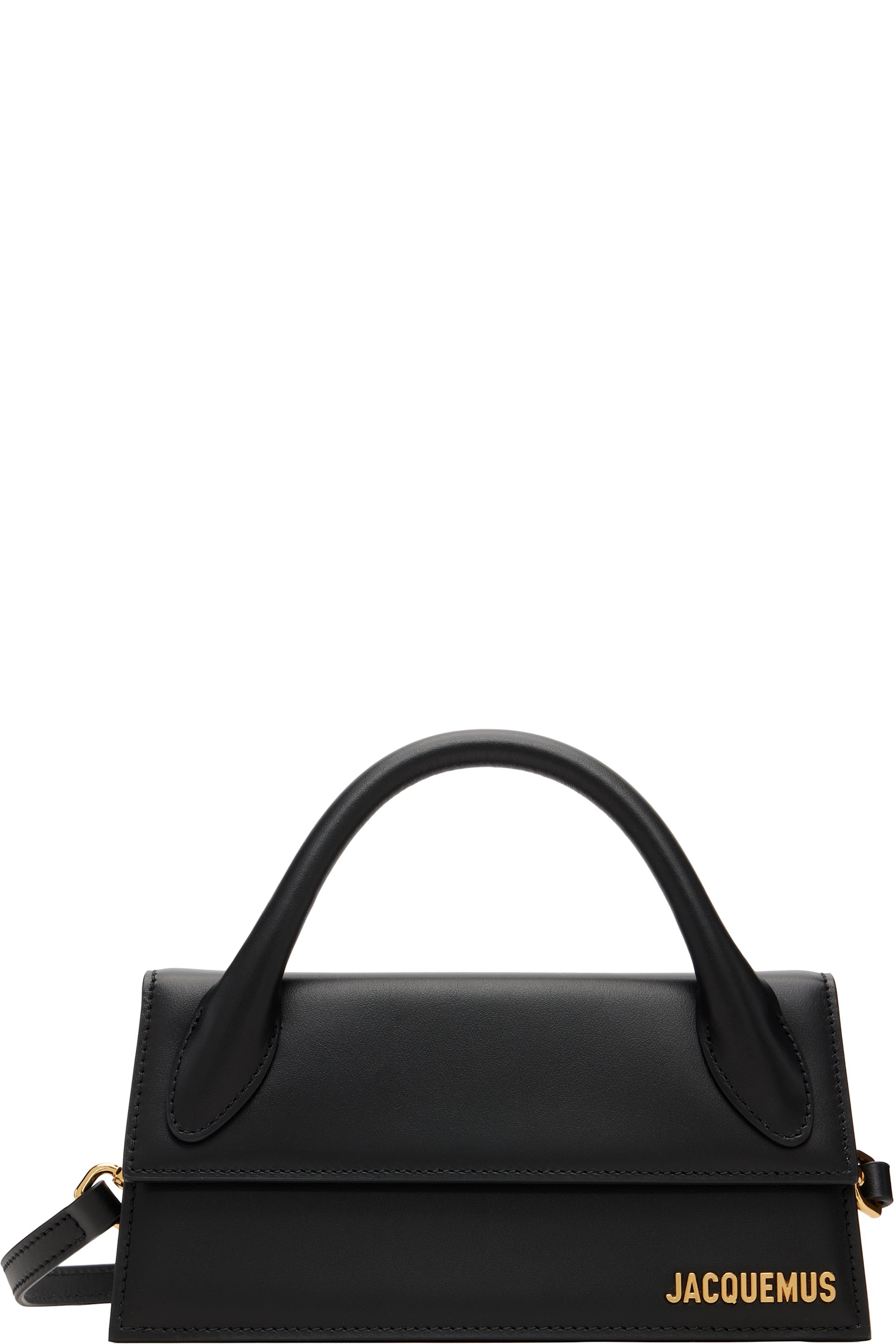 JACQUEMUS: Black Les Classiques 'The long Chiquito' Bag | SSENSE