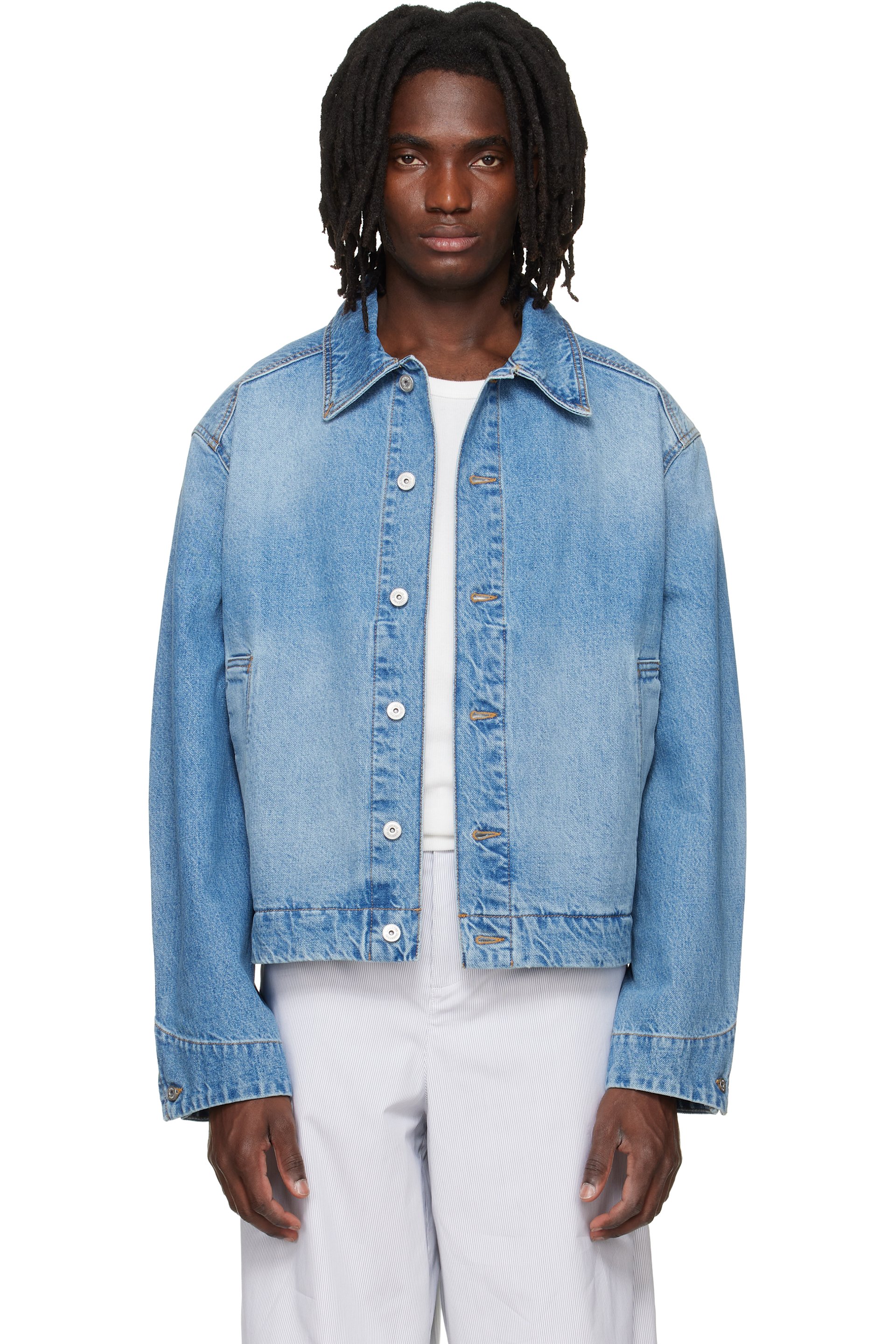 JACQUEMUS - Blue 'The Mirada de-Nîmes' Denim Jacket