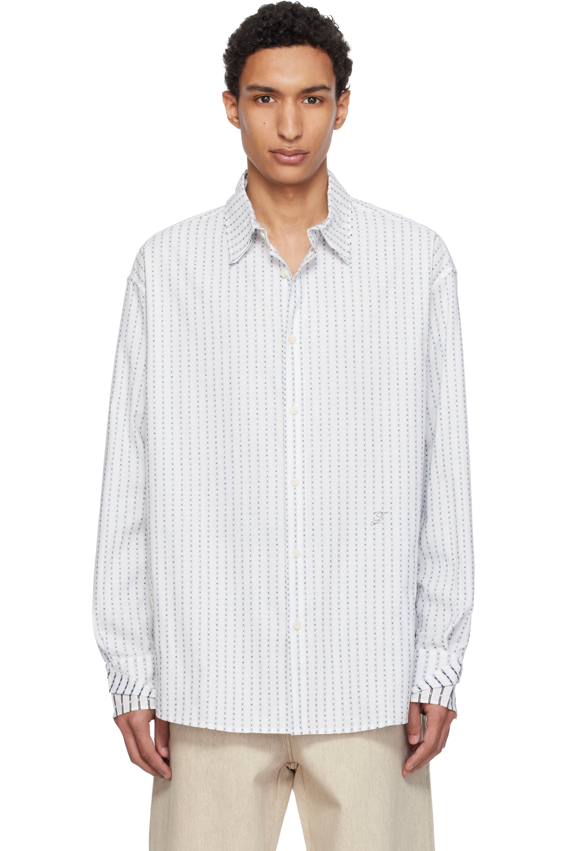 メンズ用 JACQUEMUS シャツ | SSENSE 日本 メンズ用 JACQUEMUS シャツ | SSENSE 日本