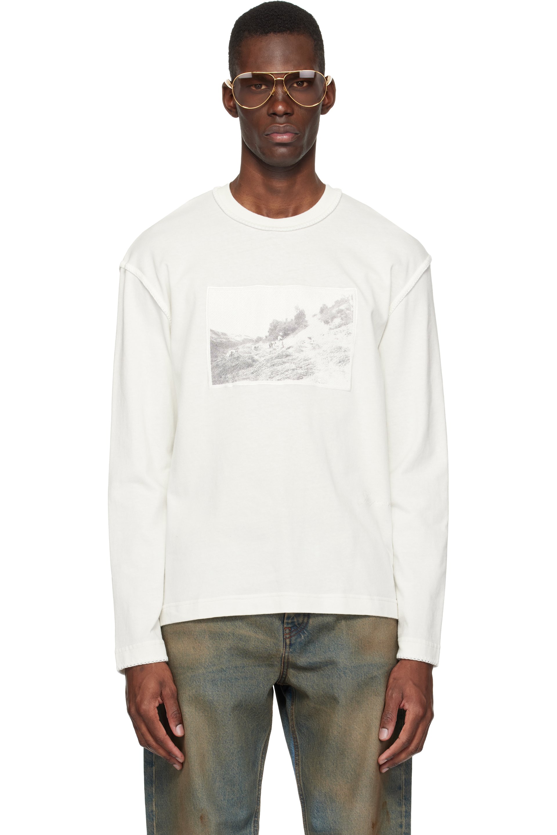 メンズ用 JACQUEMUS Tシャツ | SSENSE 日本
