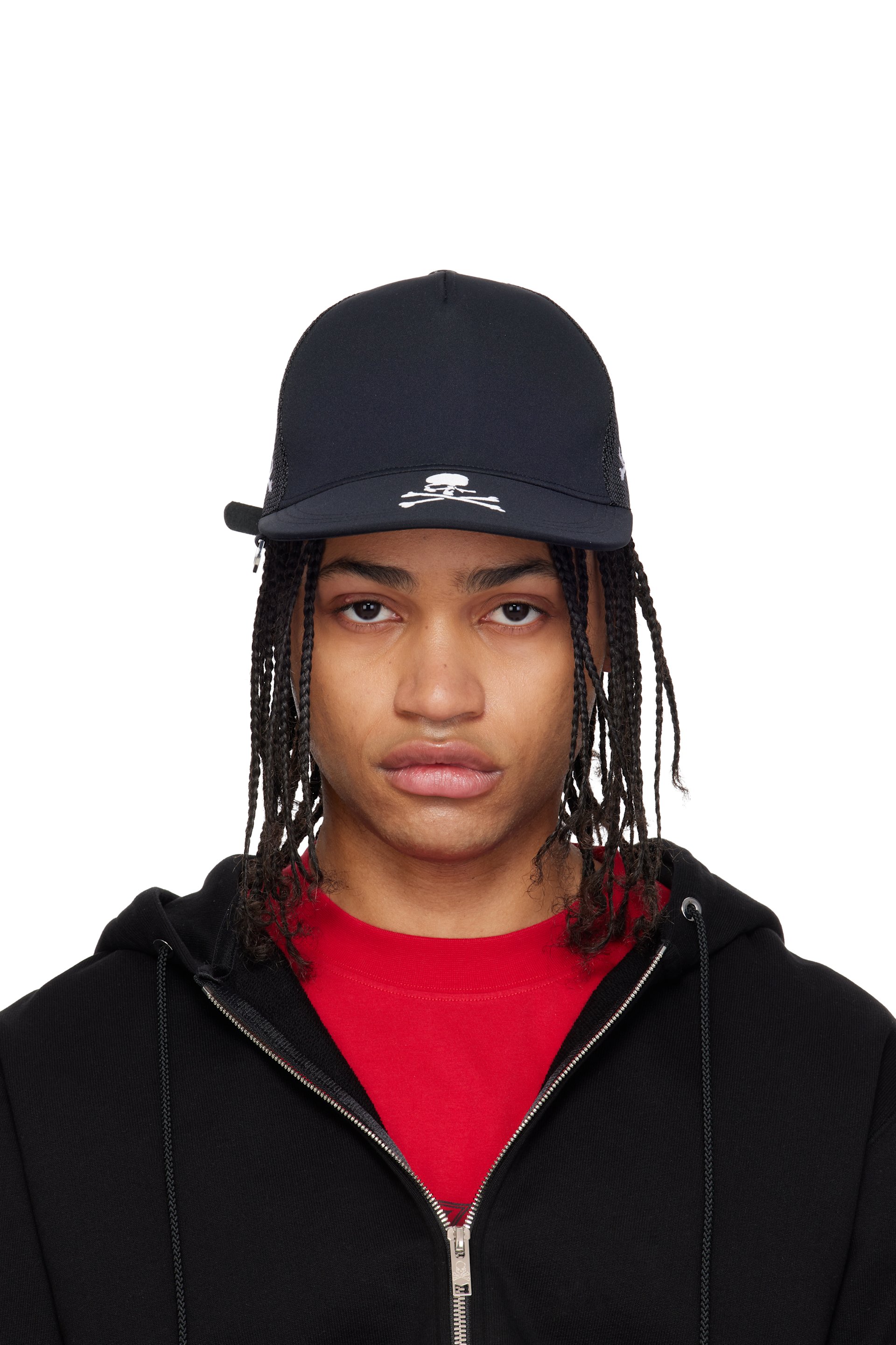 mastermind JAPAN - Black MJ Embroidery Cap
