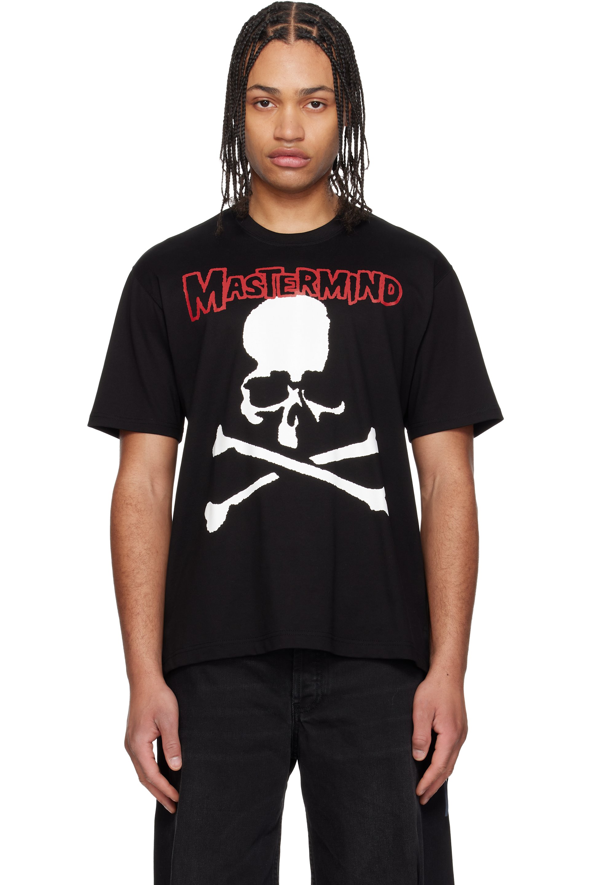 mastermind JAPAN - Black Cult Punk T-shirt