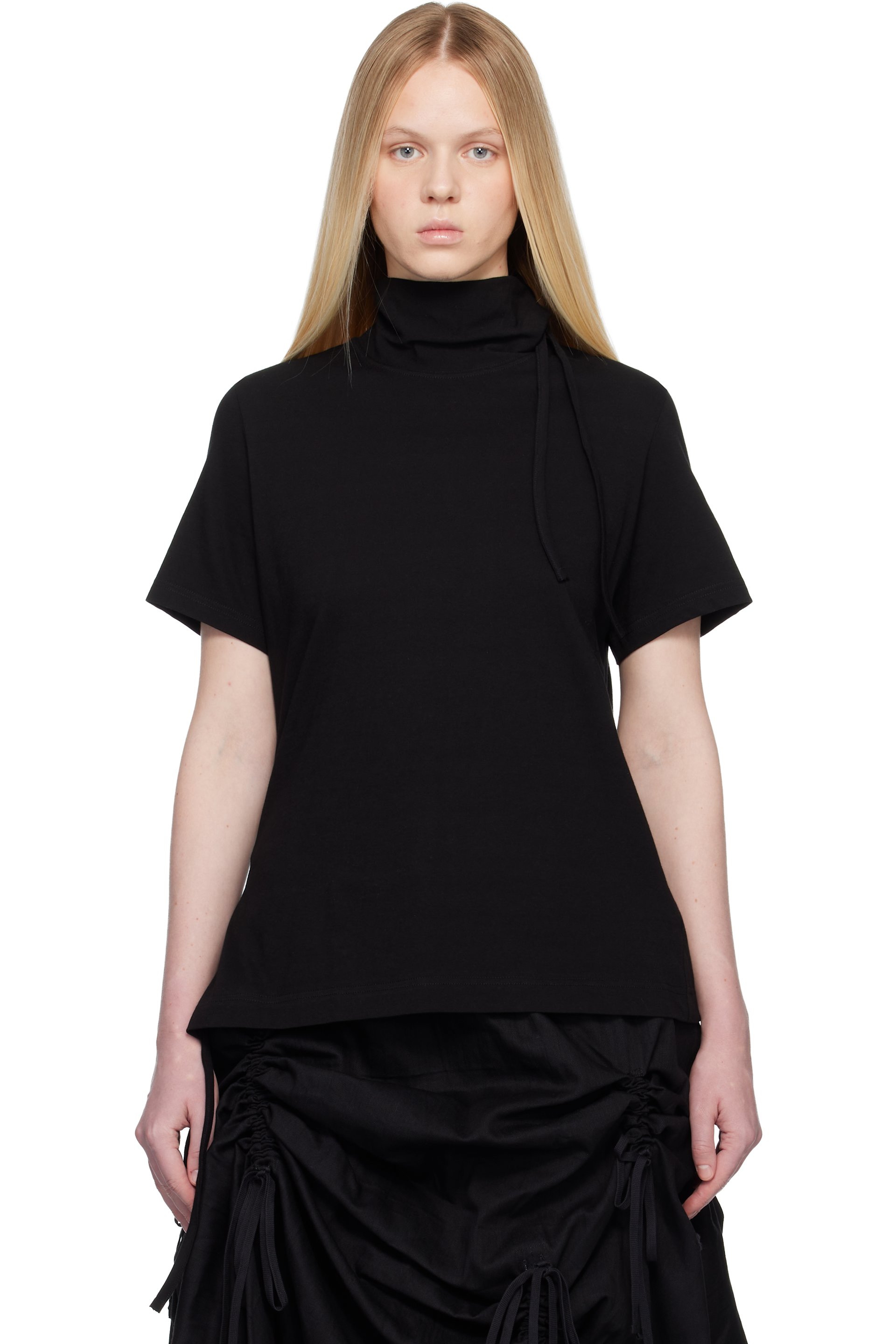 Yohji Yamamoto - T-shirt à manches courtes noir