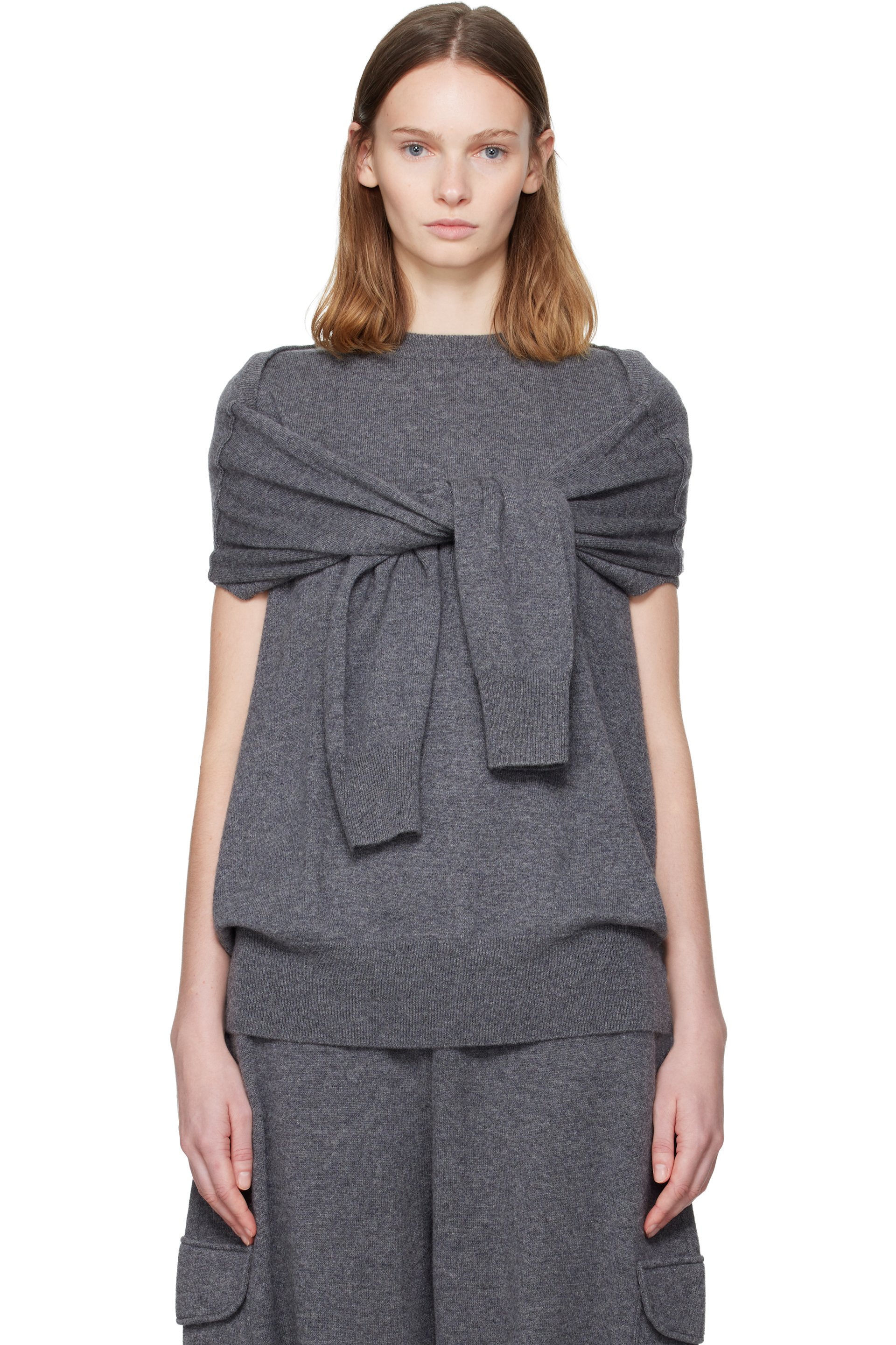 LISA YANG - Pull Othelia gris