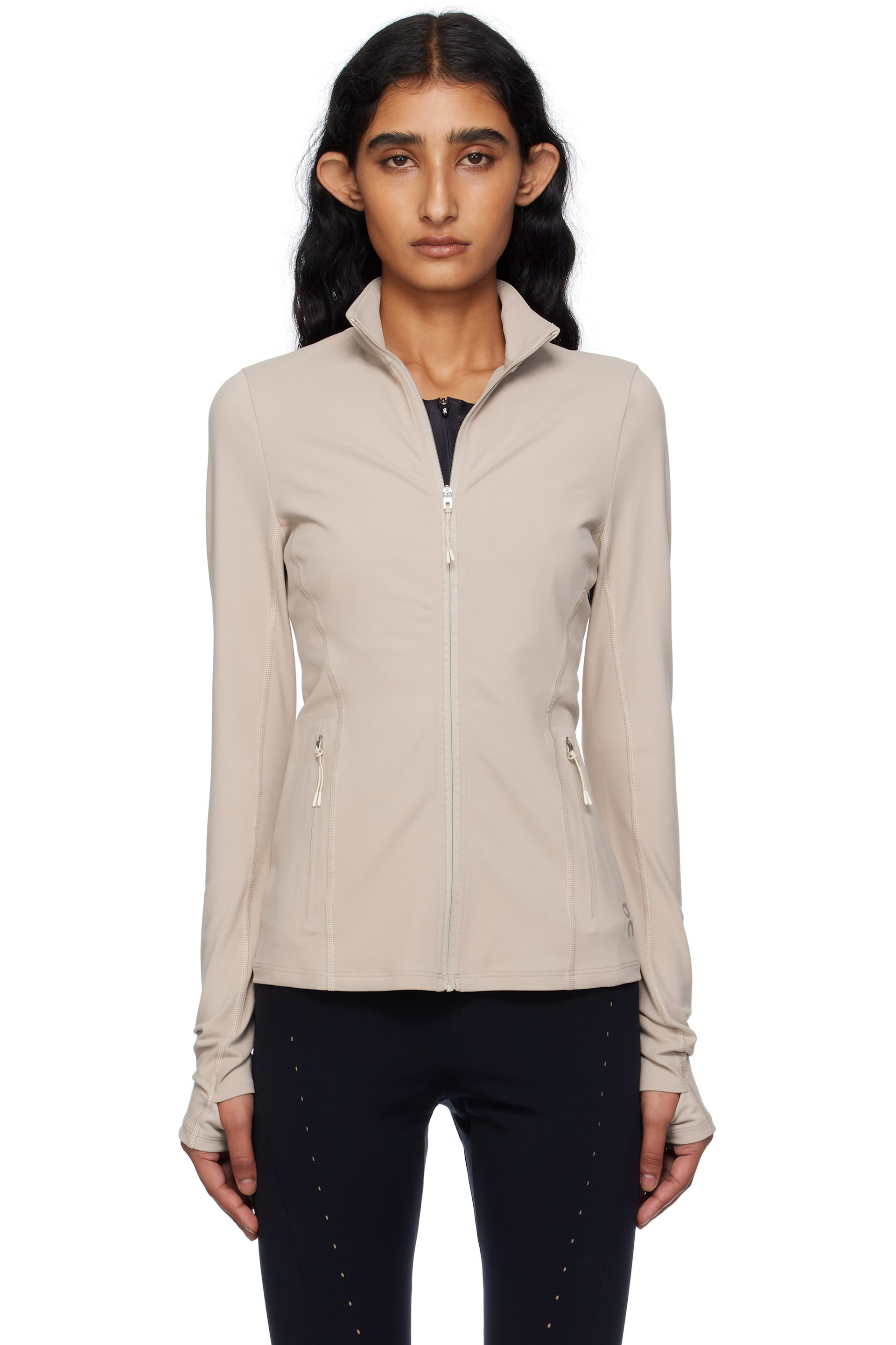 On - Blouson ajusté rose