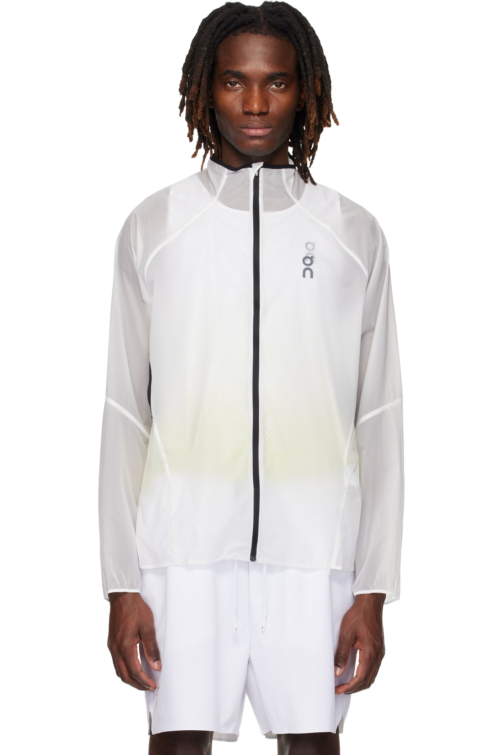 On - Blouson de course Zero blanc