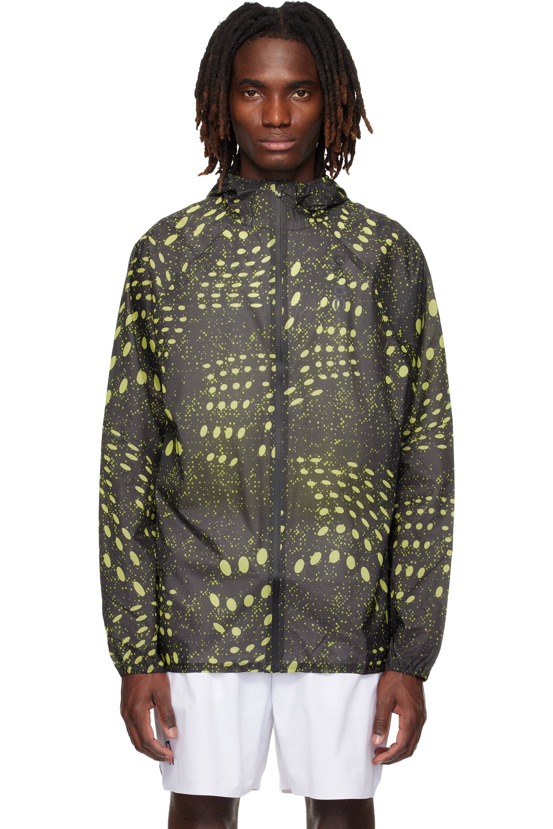 On - Blouson de course Ultra noir et vert