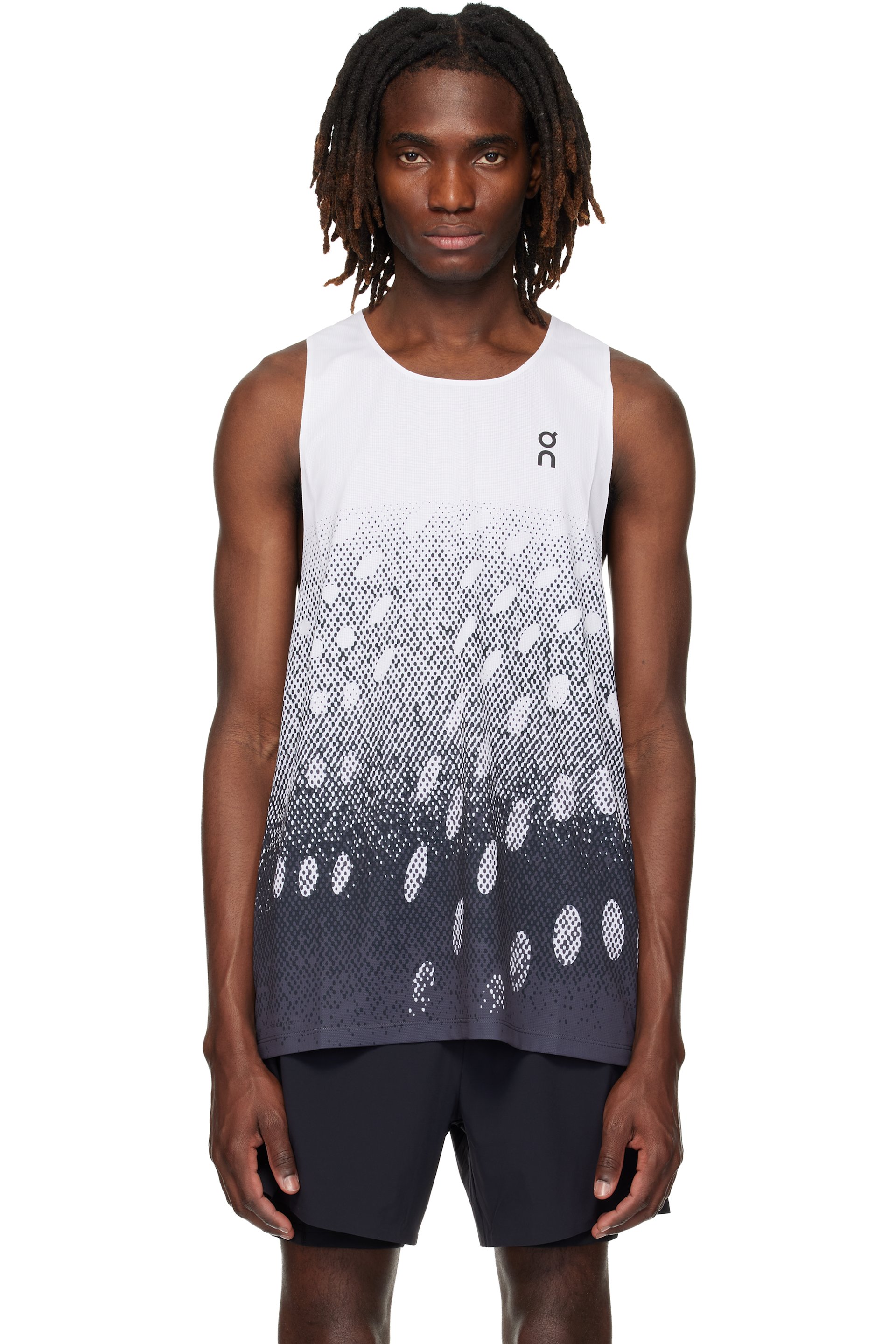 On: ホワイト＆グレー Zero Singlet ランニング トップス | SSENSE 日本