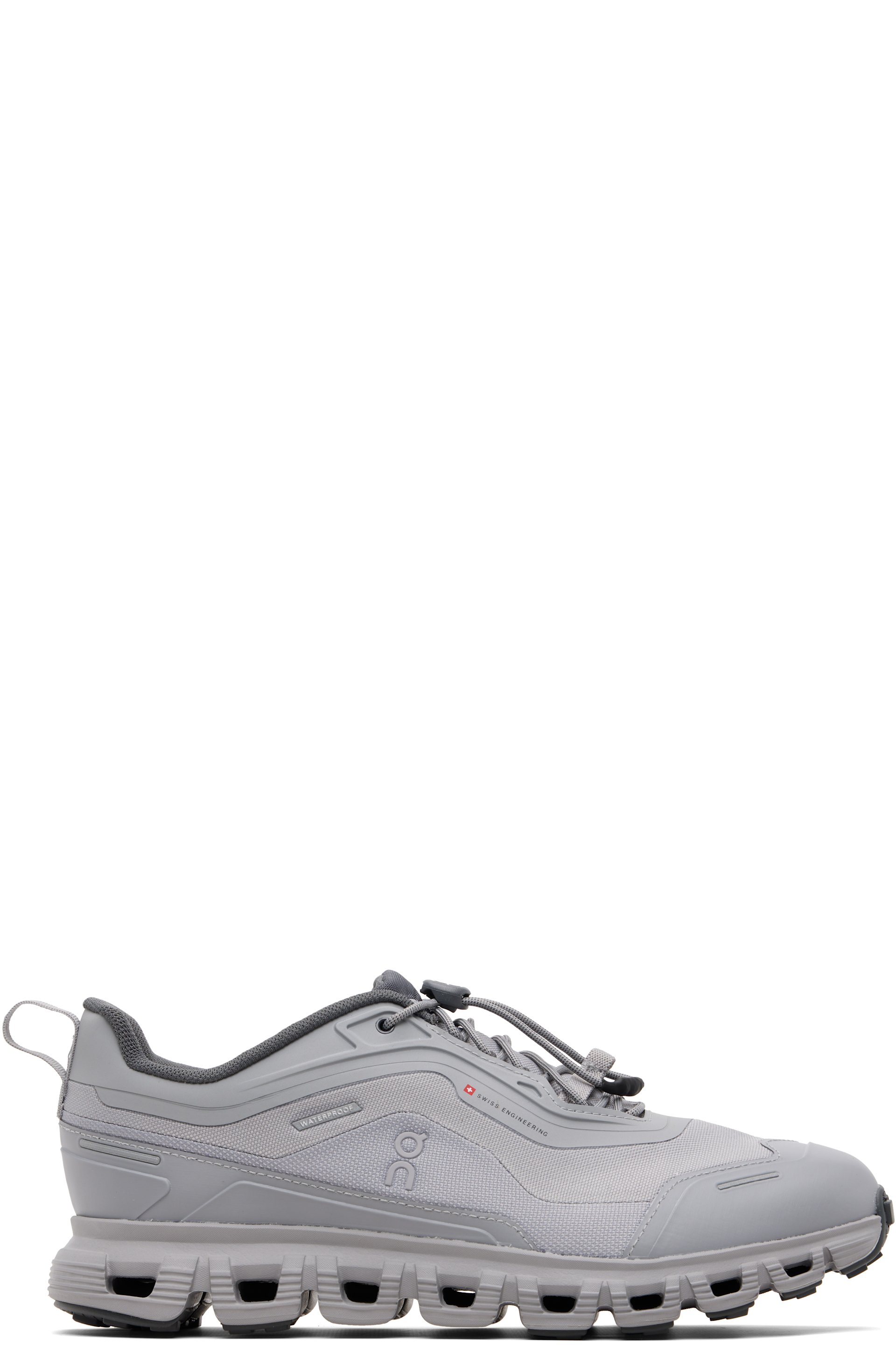 On - Baskets imperméables Cloud 6 Geo grises