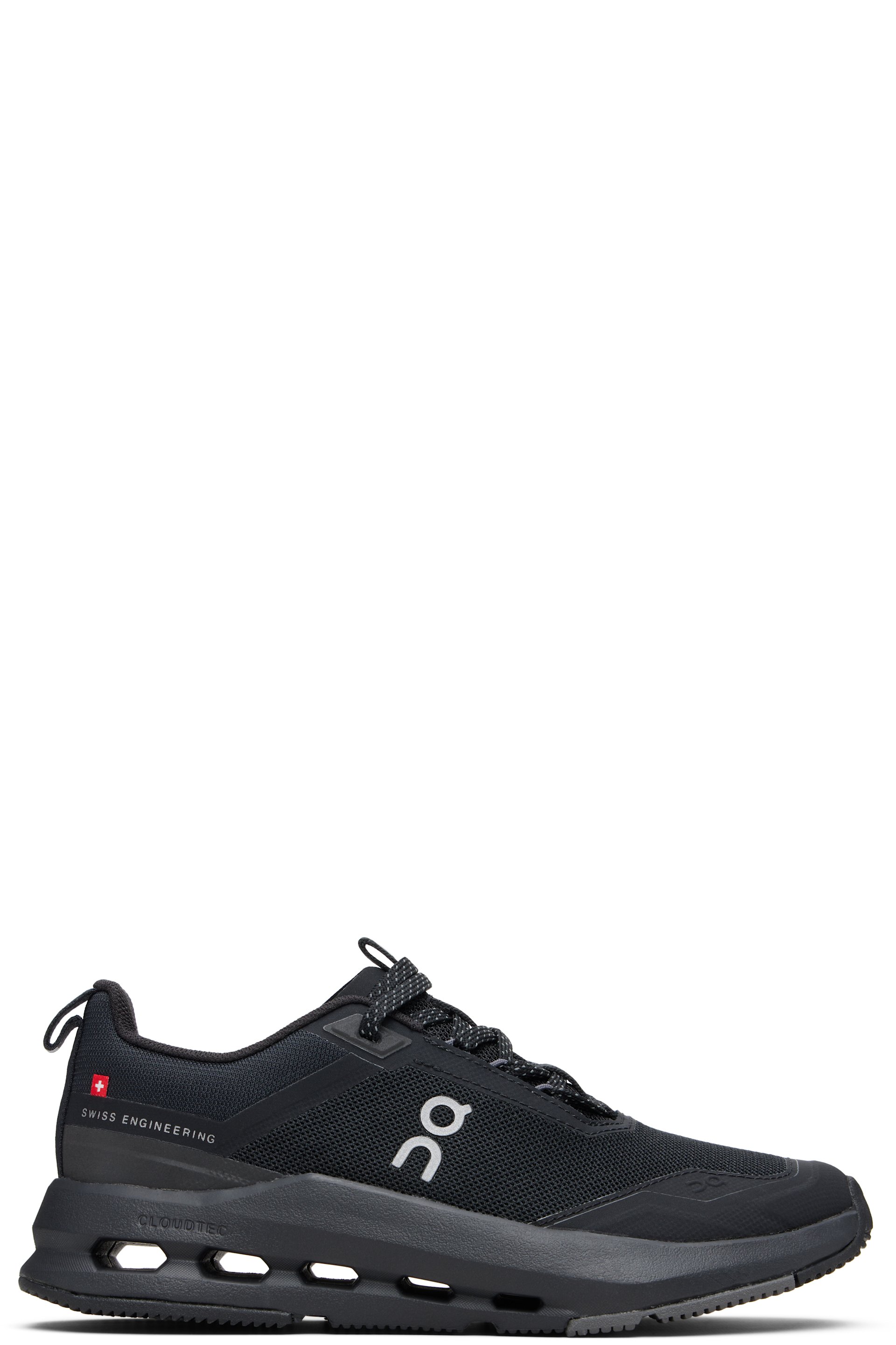 On - Big Kids Black Cloudnova Sneakers