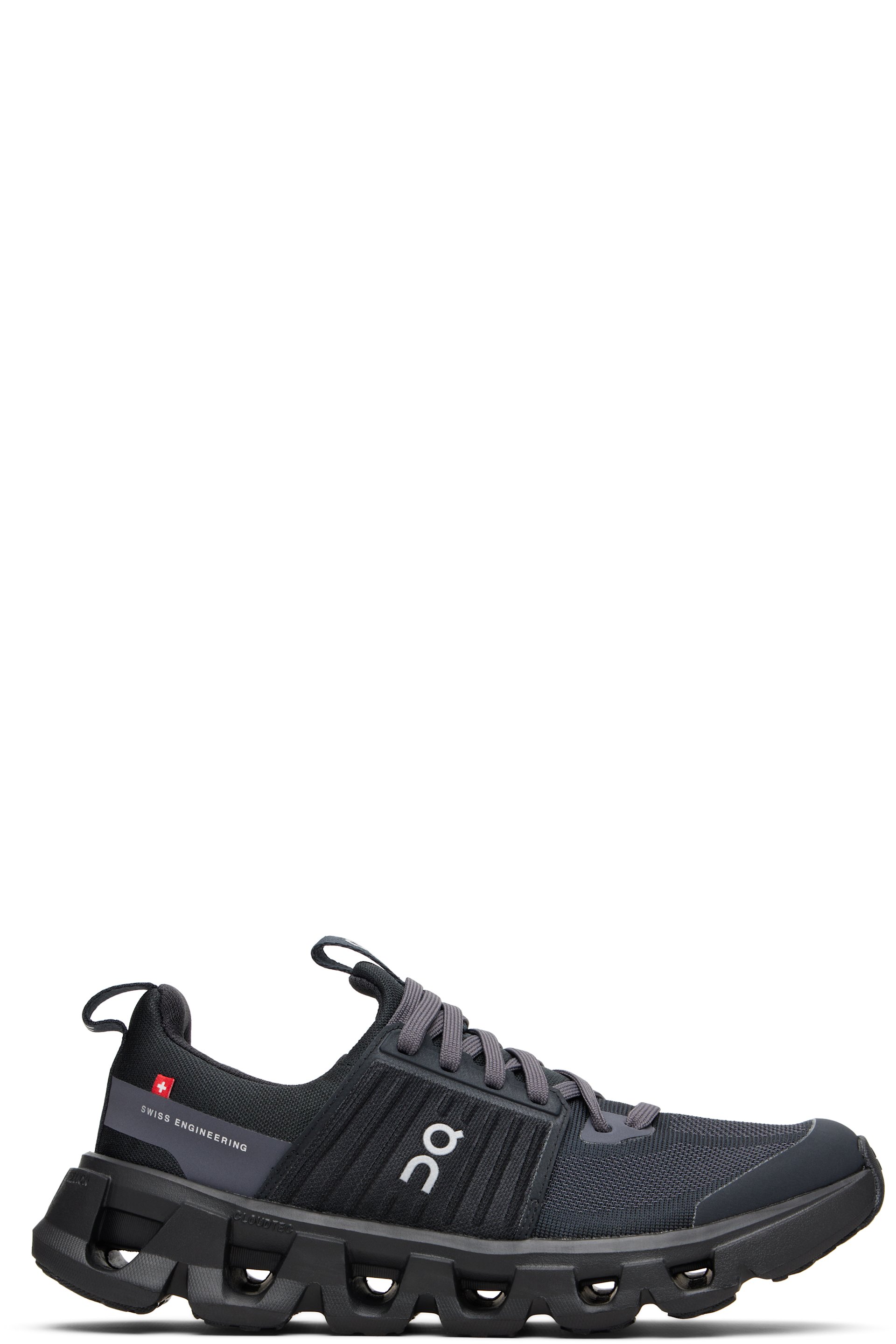 On - Big Kids Black Cloudswift Sneakers