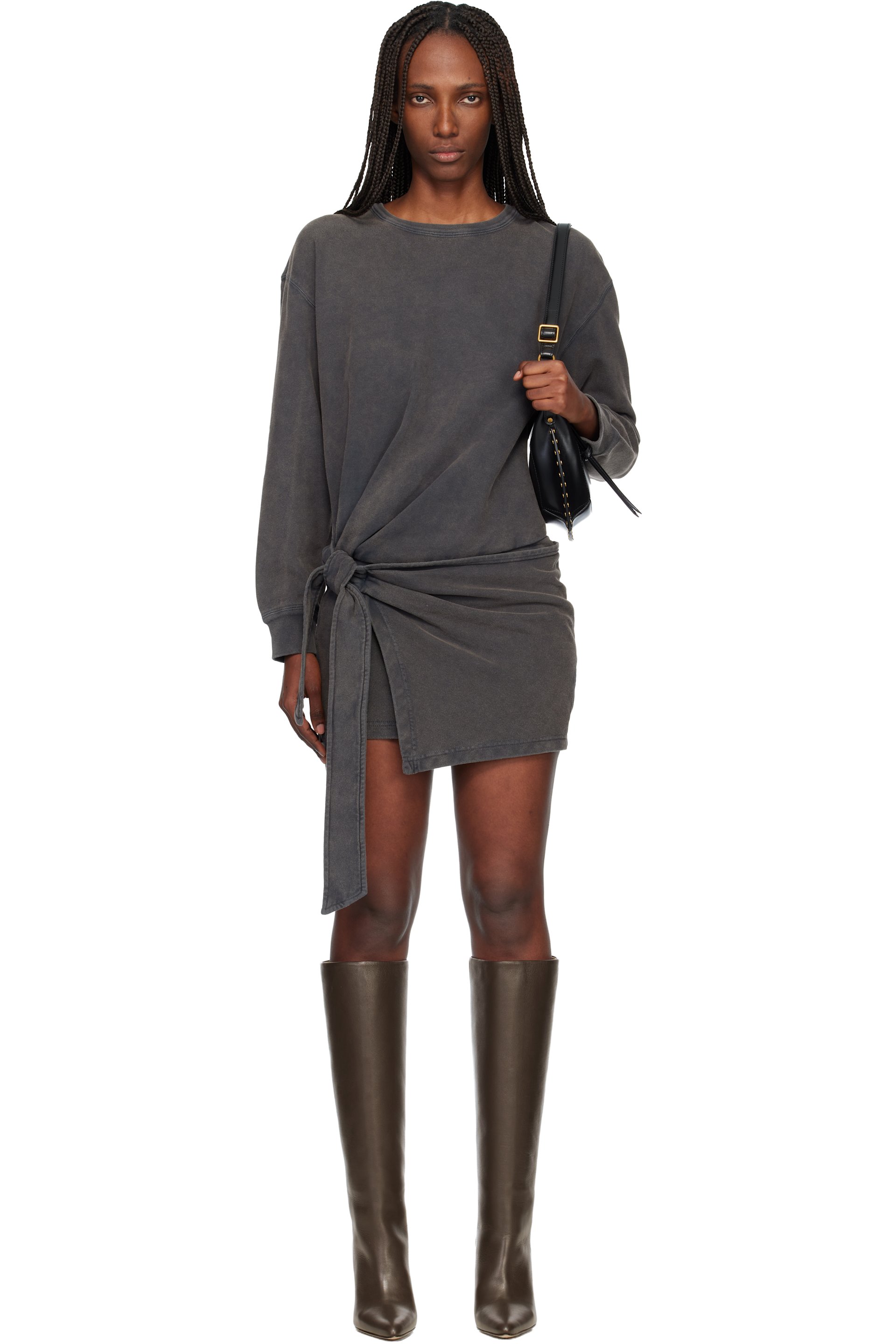 Isabel Marant Etoile - Robe courte Zae grise