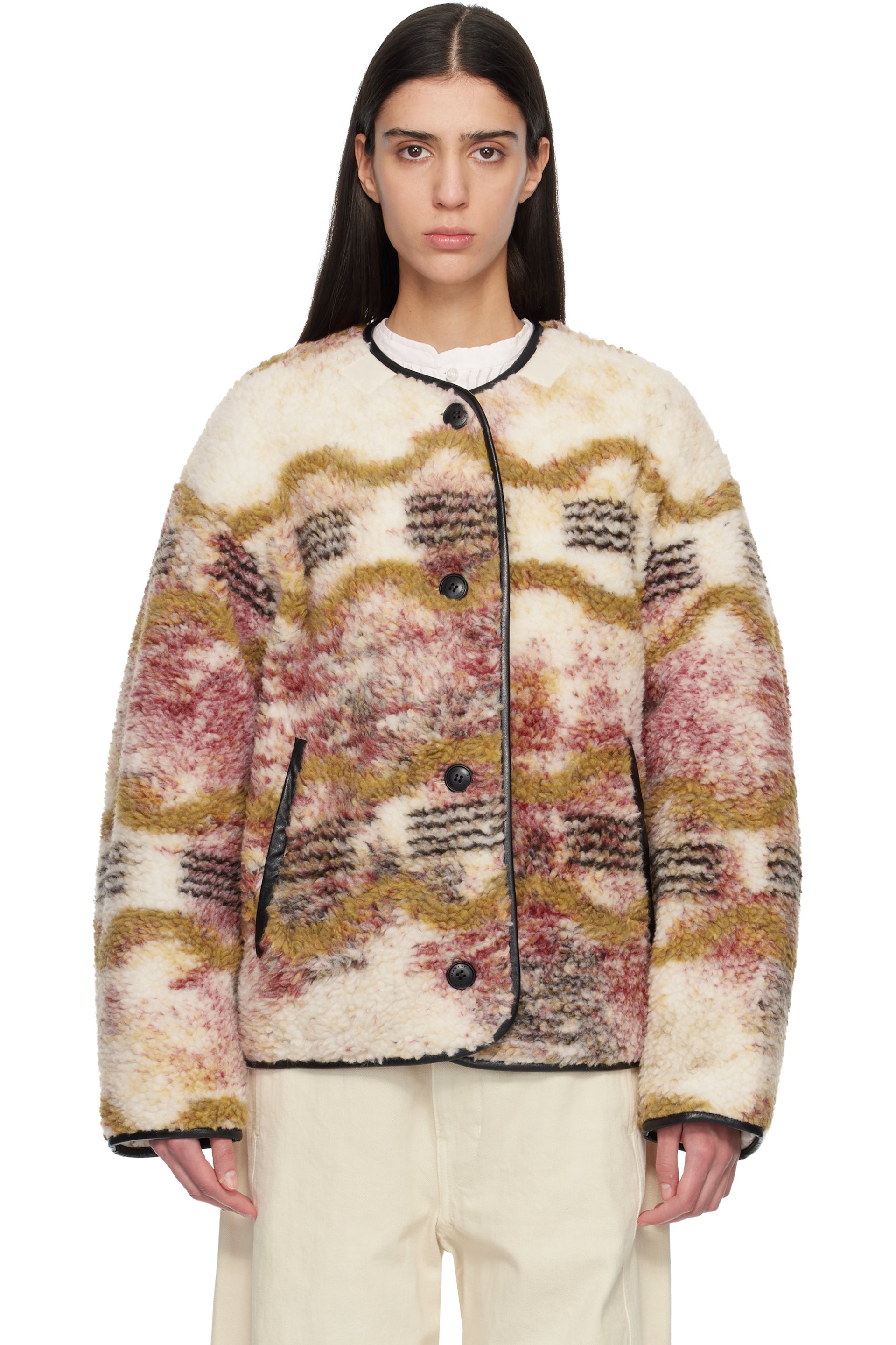Isabel Marant Etoile - Blouson réversible Umala multicolore