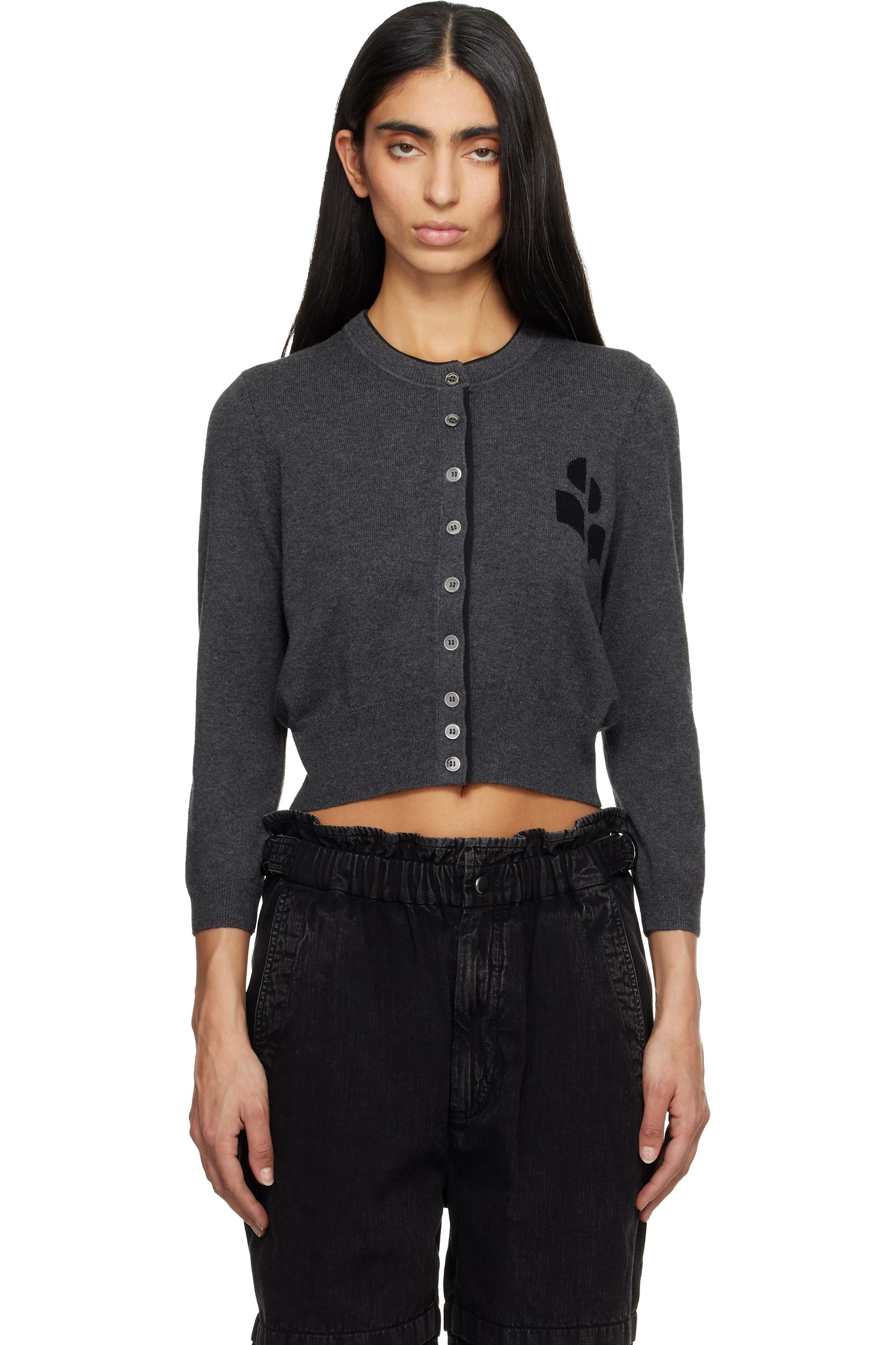 Isabel Marant Etoile - Cardigan Lona gris