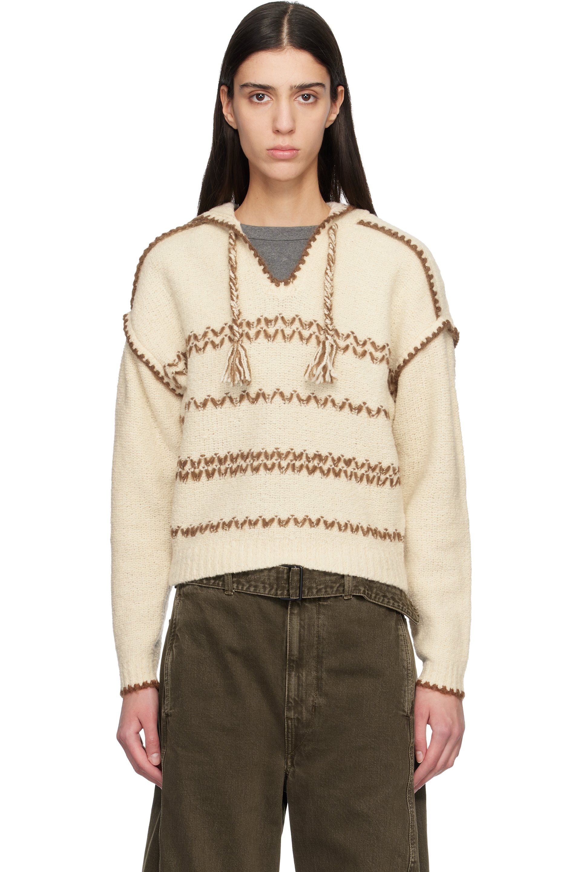 Isabel Marant Etoile - Pull à capuche Romera jaune