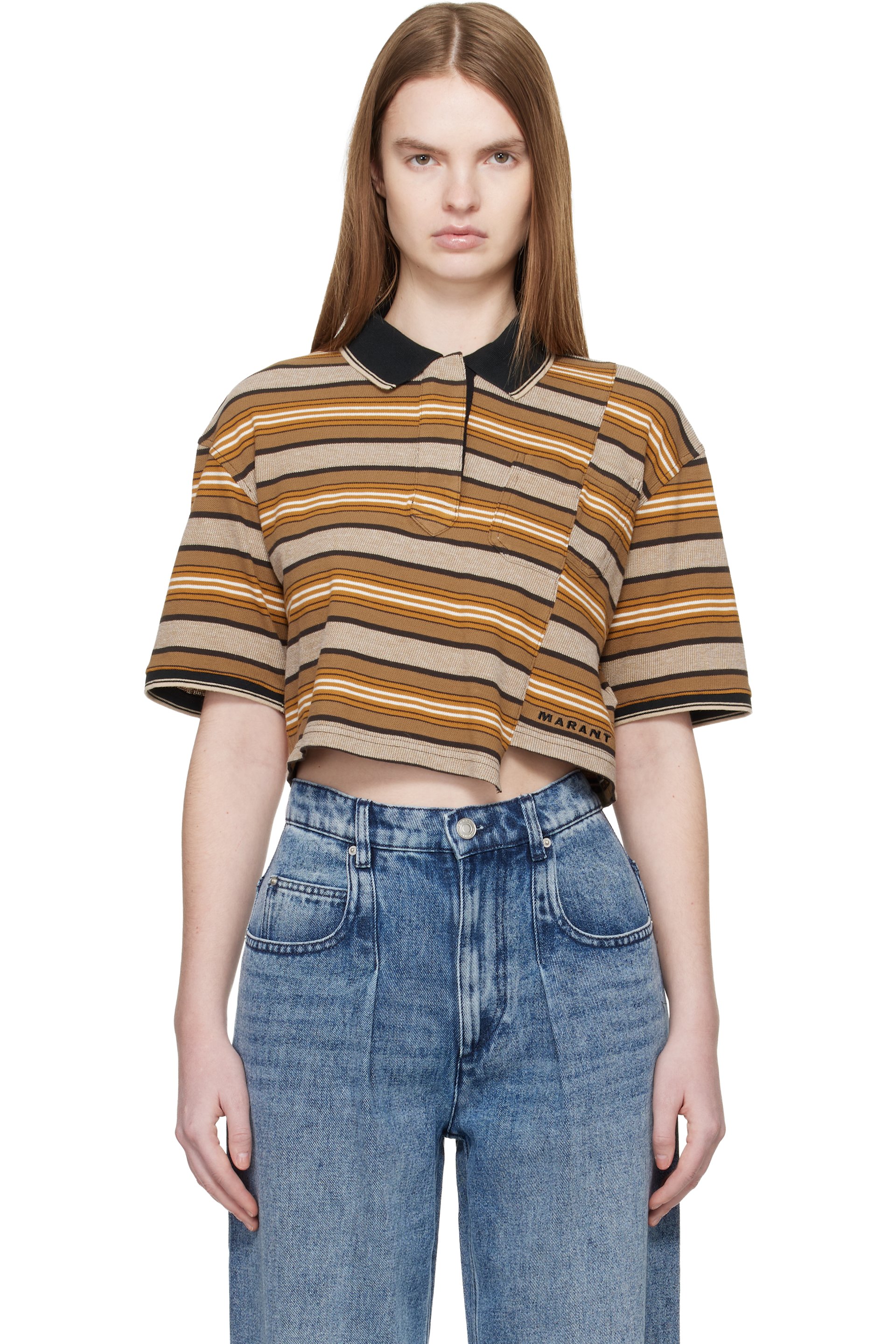 Isabel Marant Etoile - Polo Isalyne kaki
